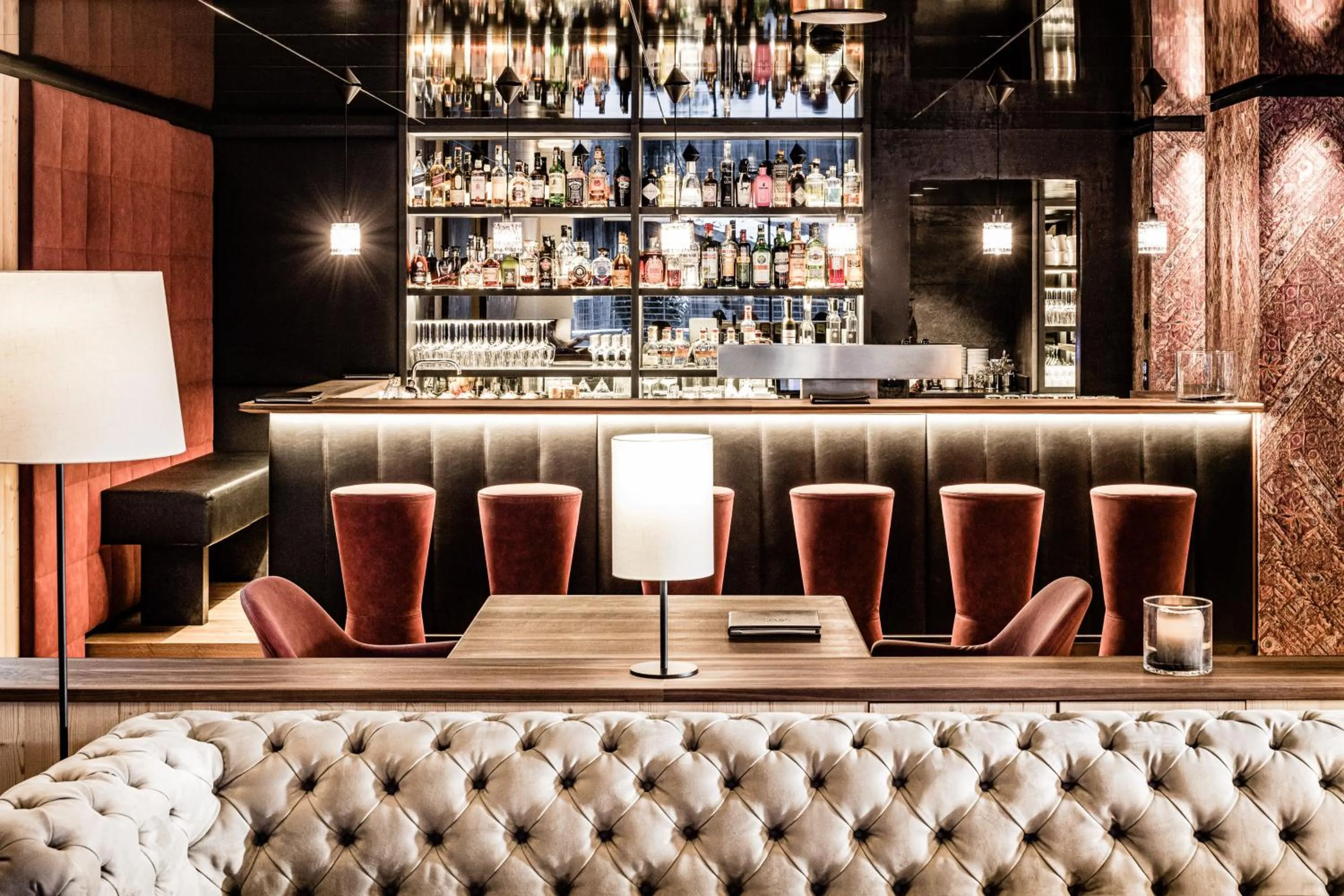 Lounge or bar in Hotel Masl