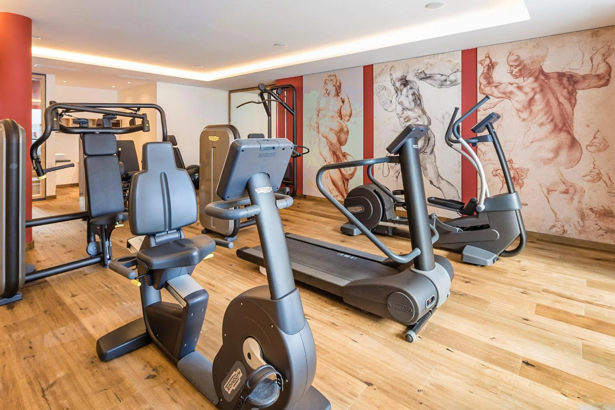 Fitness centre/facilities in Hotel Masl