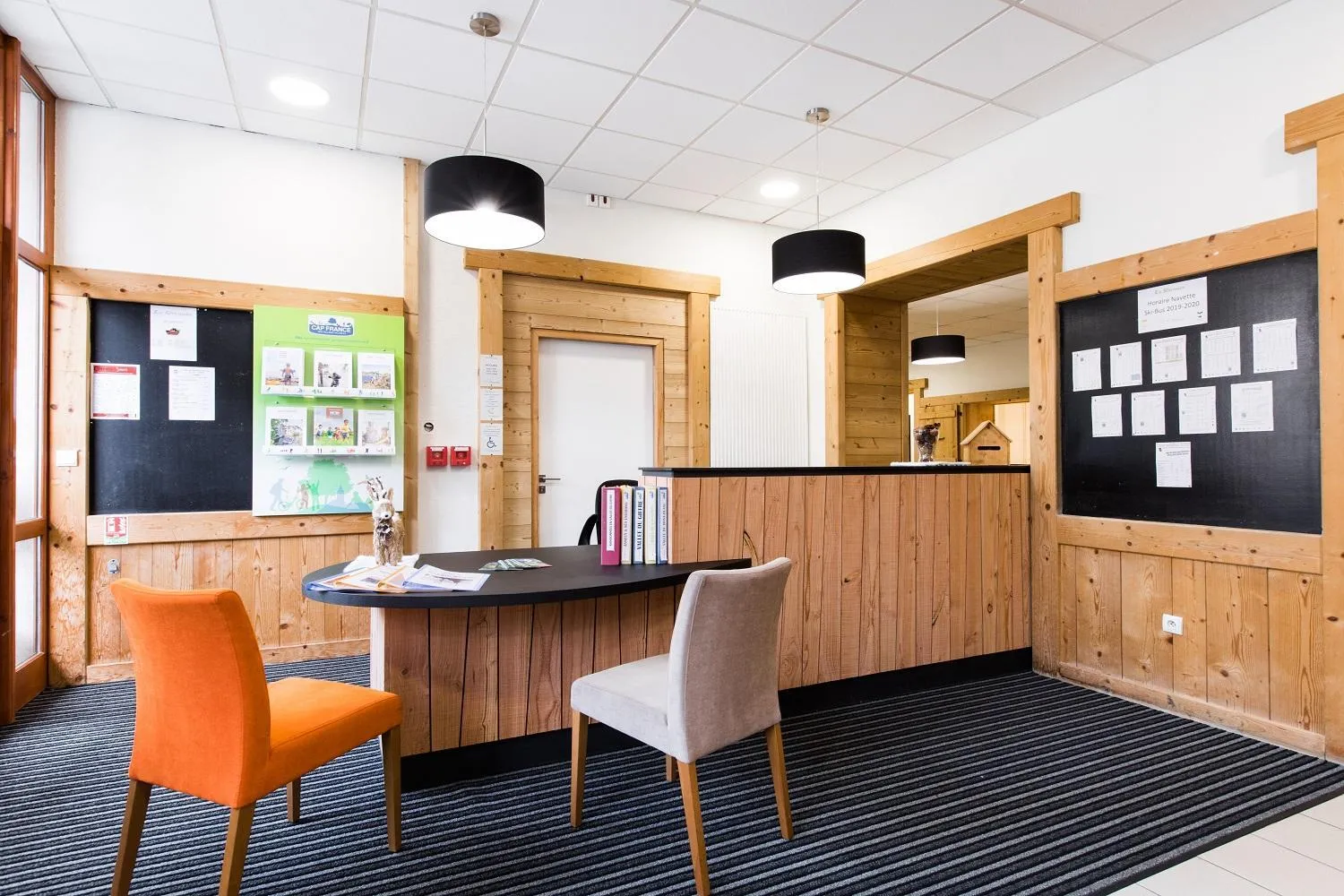 Lobby or reception in Village Vacances le Bérouze