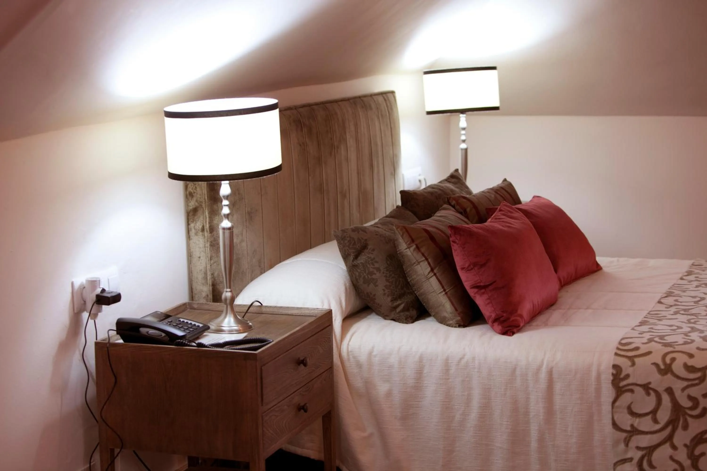 Decorative detail, Bed in Hotel Hacienda Montenmedio