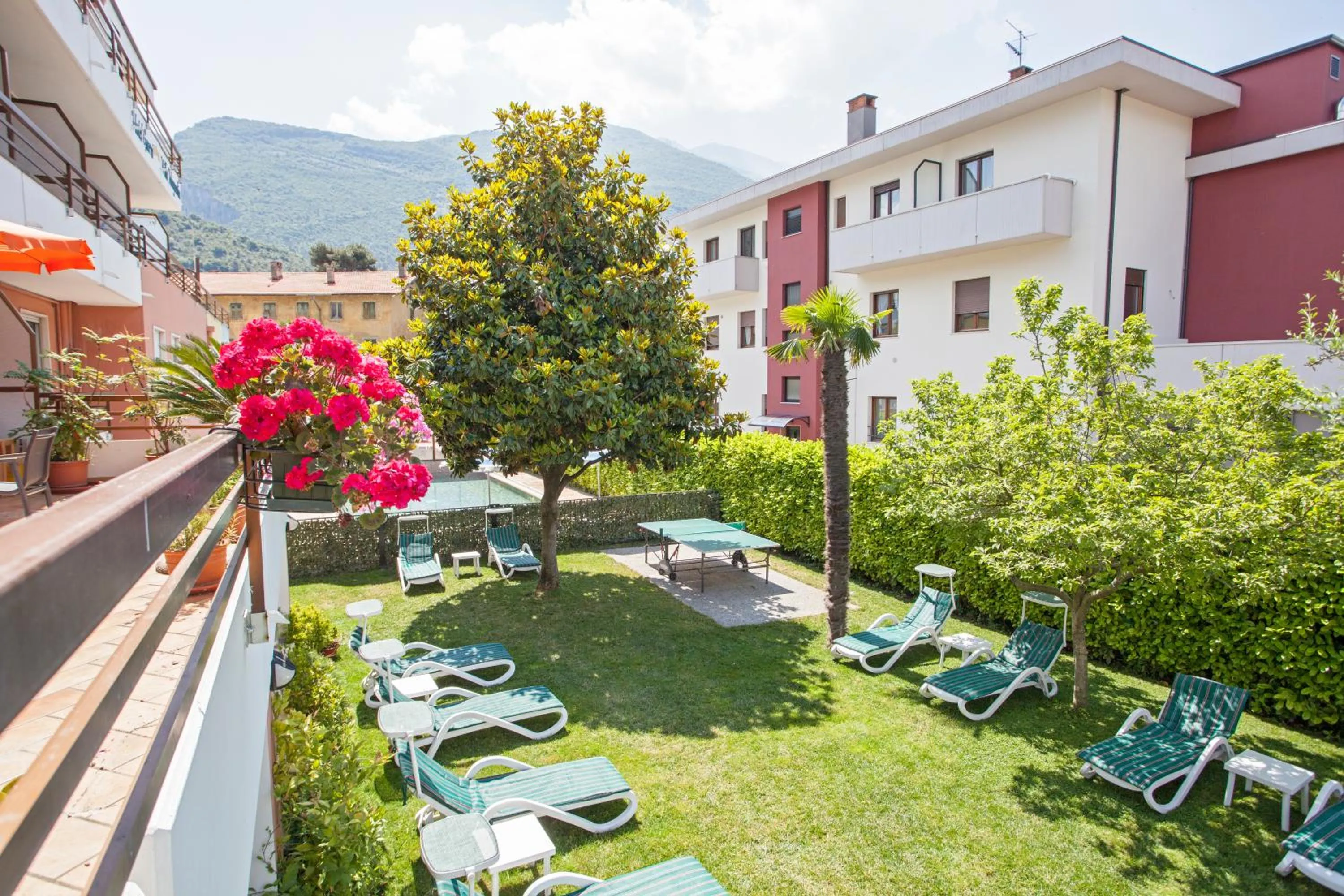 Property building in Hotel Garnì Villa Magnolia