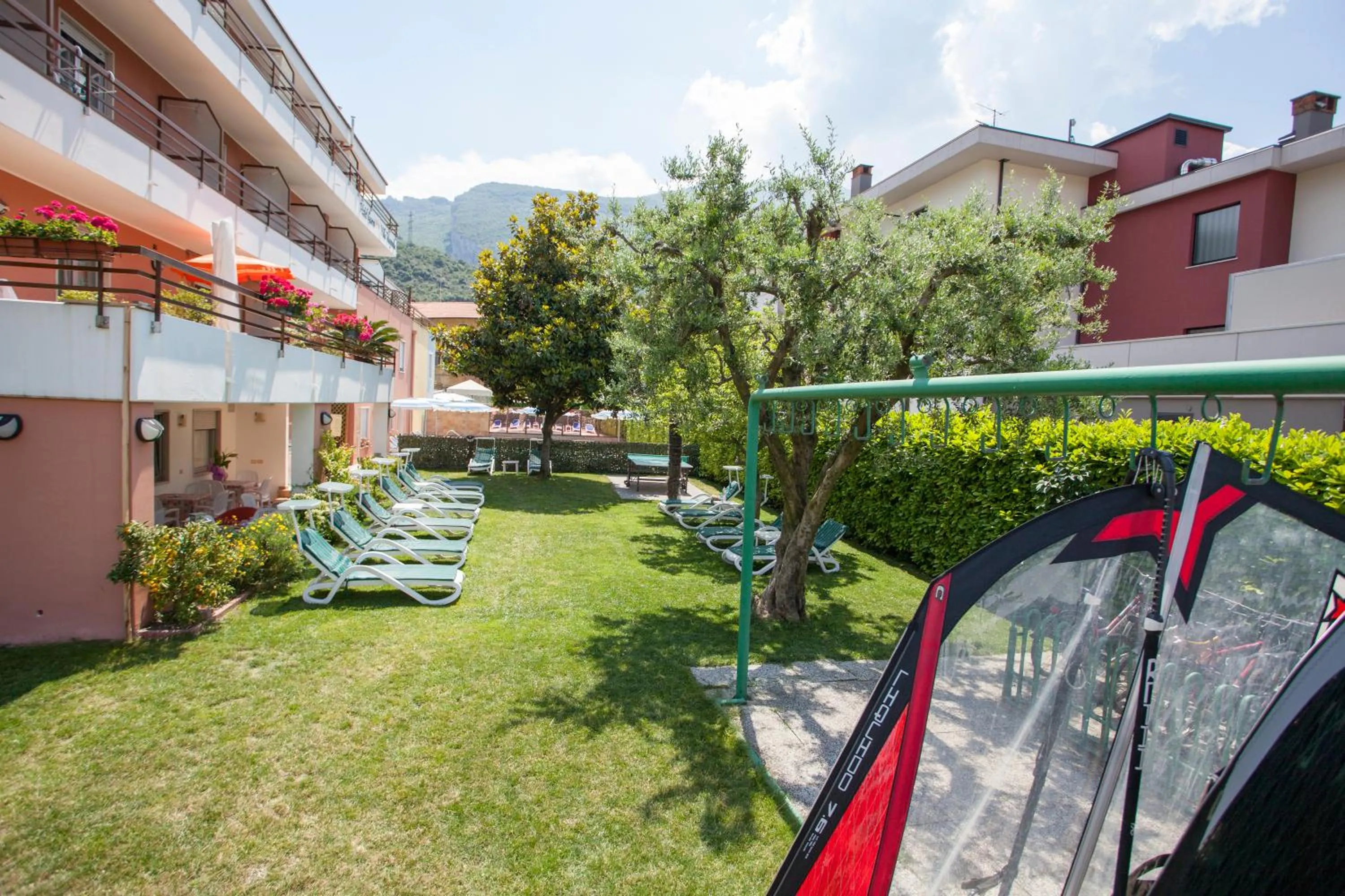 Garden in Hotel Garnì Villa Magnolia