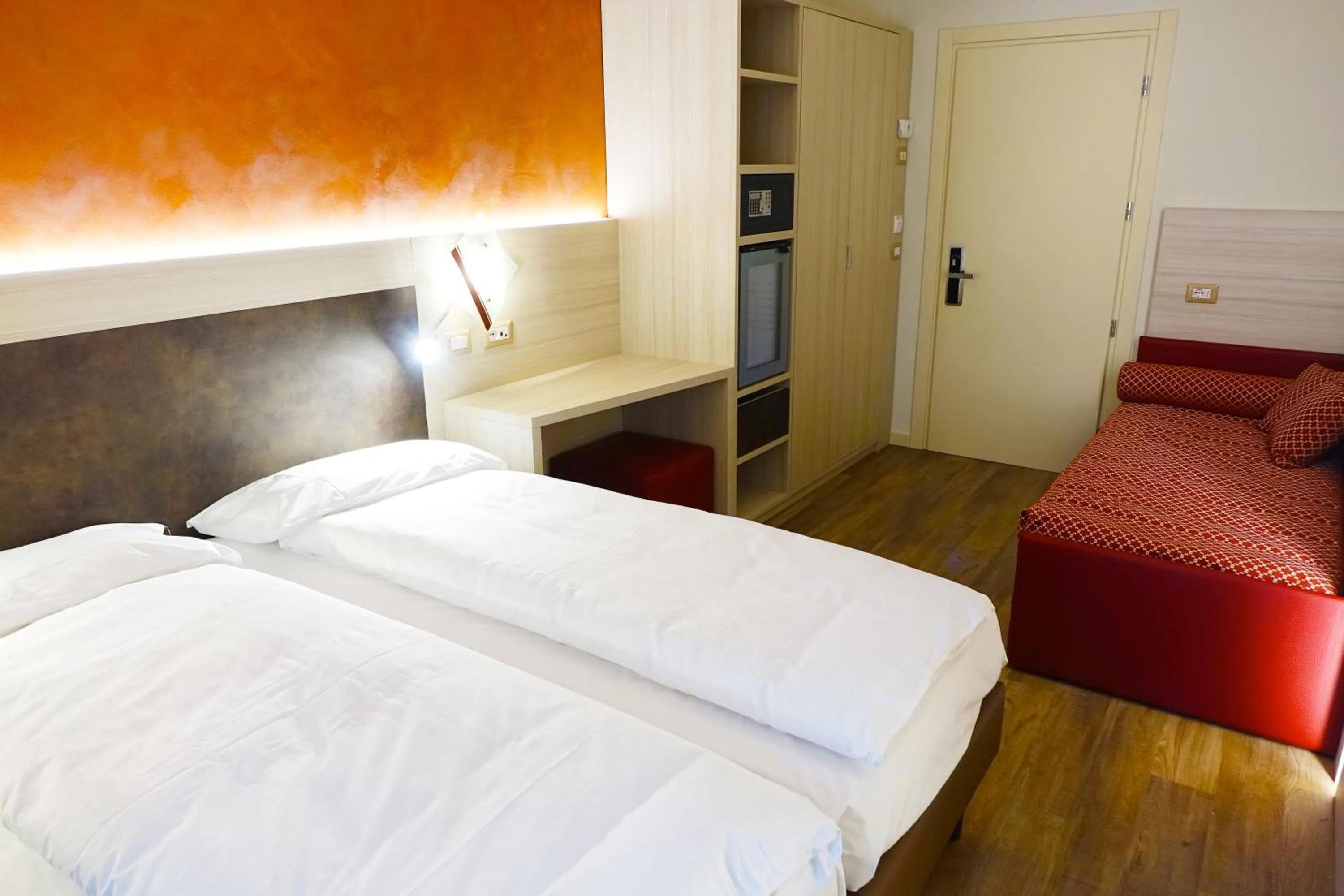 Bed in Hotel Garnì Villa Magnolia