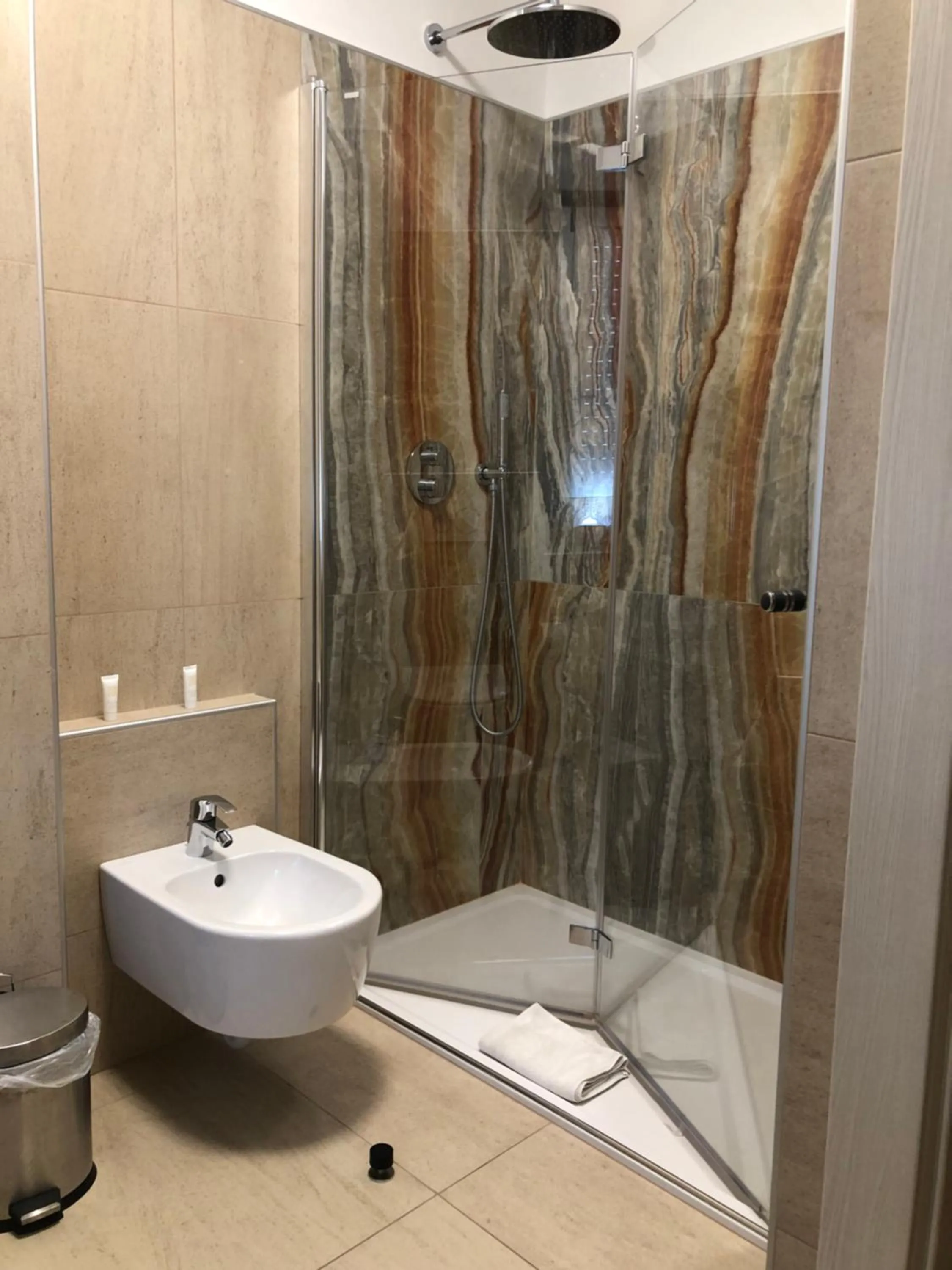 Shower in Hotel Garnì Villa Magnolia