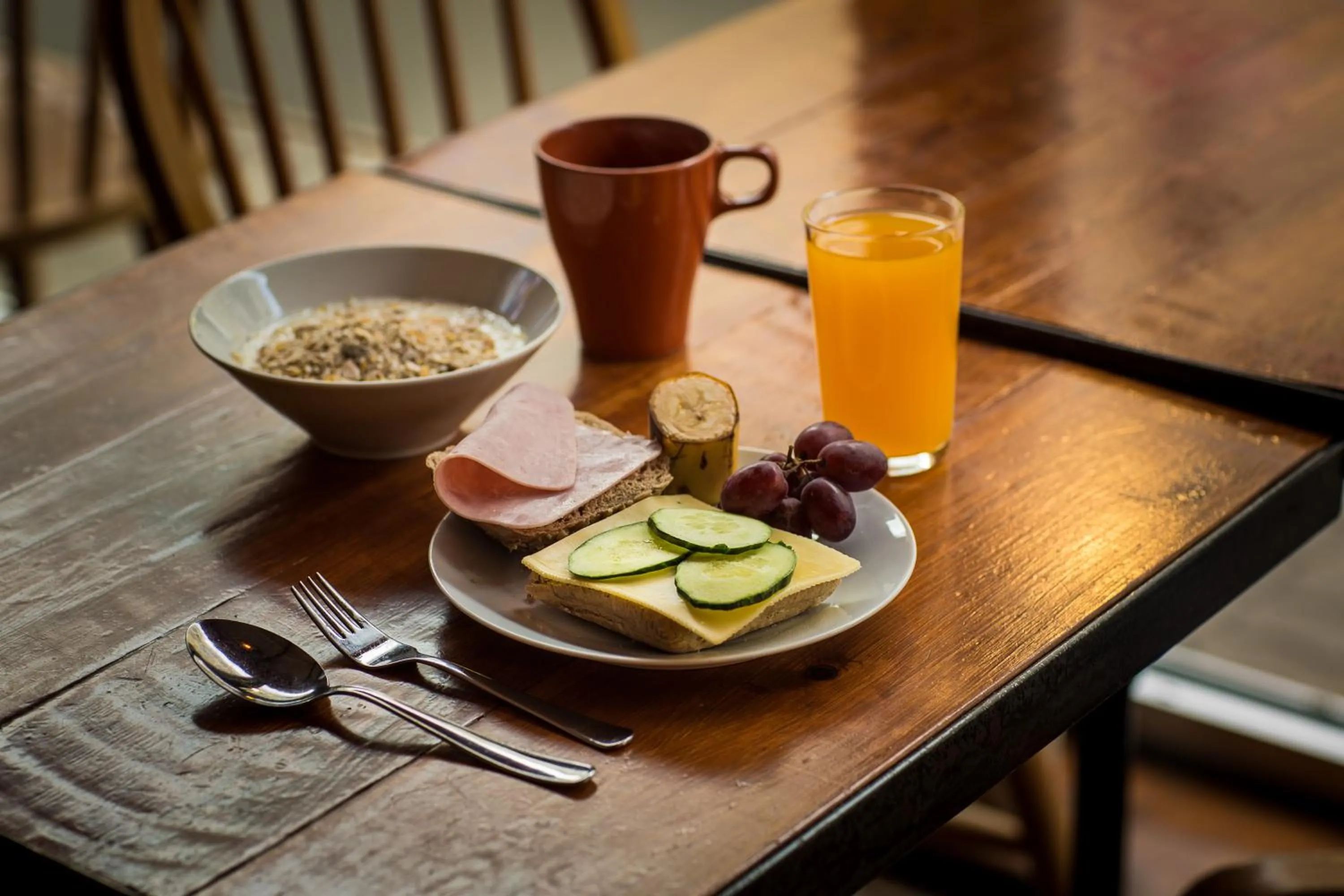 Breakfast in Akureyri Backpackers