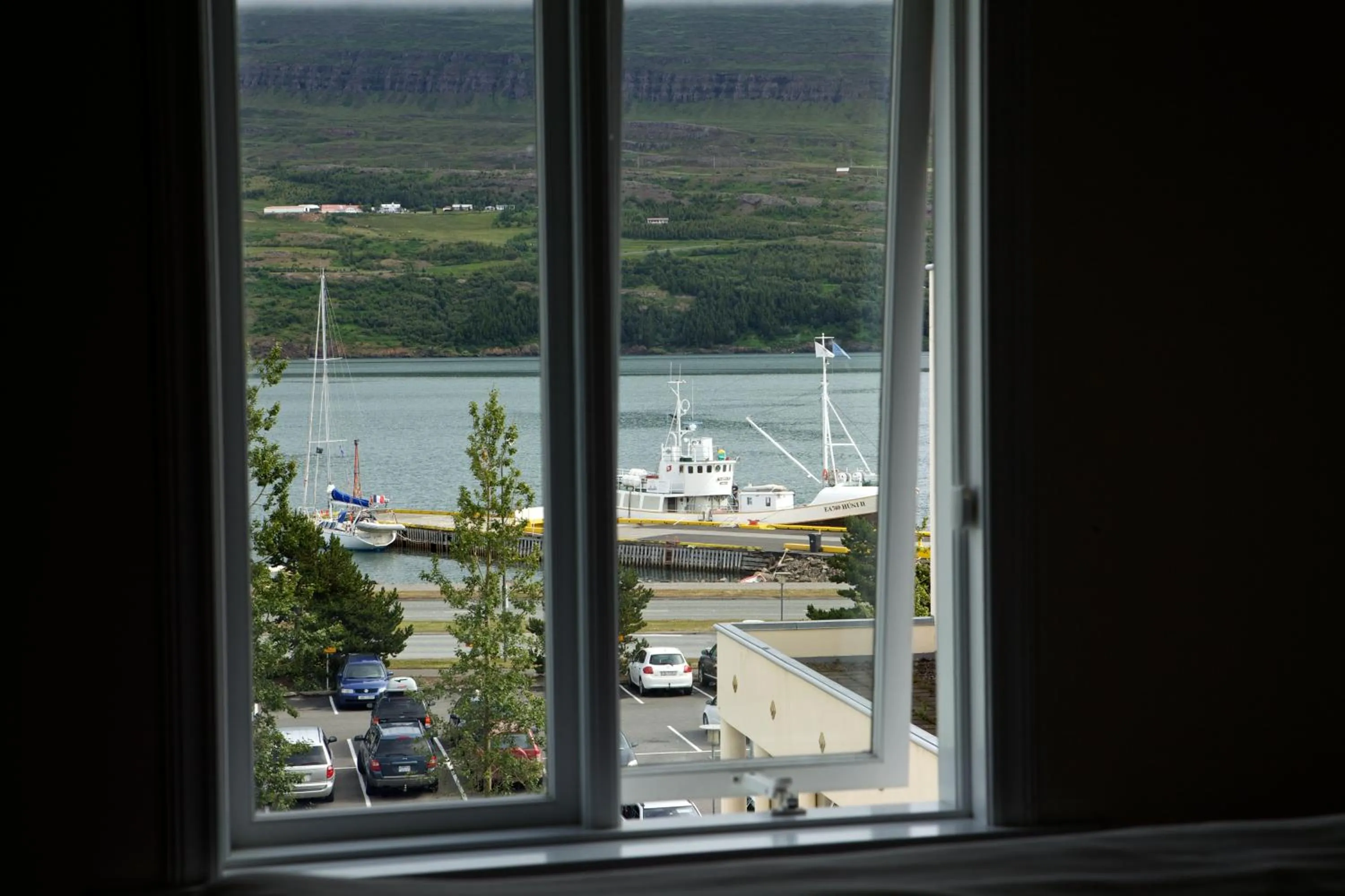 View (from property/room) in Akureyri Backpackers