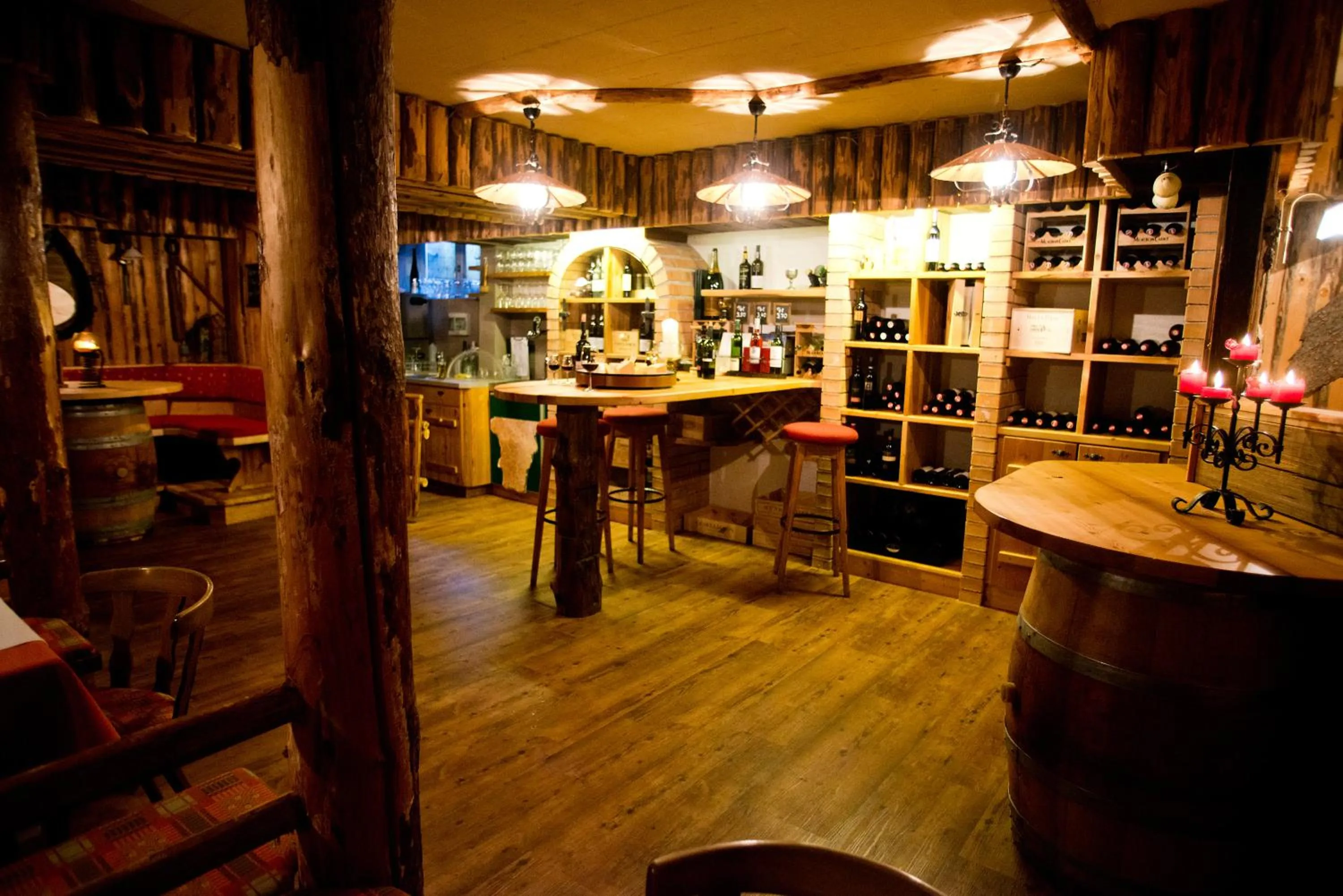 Lounge or bar in Landhotel Häuserl im Wald