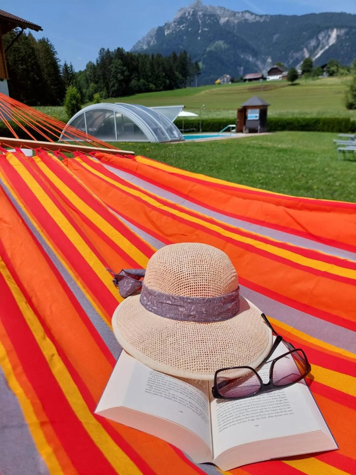 Swimming pool in Landhotel Häuserl im Wald