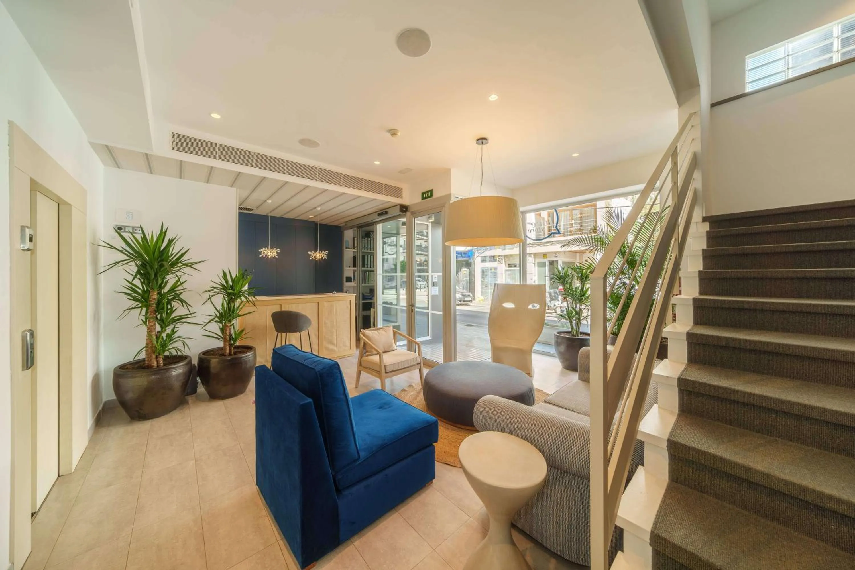 Lobby or reception in Mar Calma Hotel