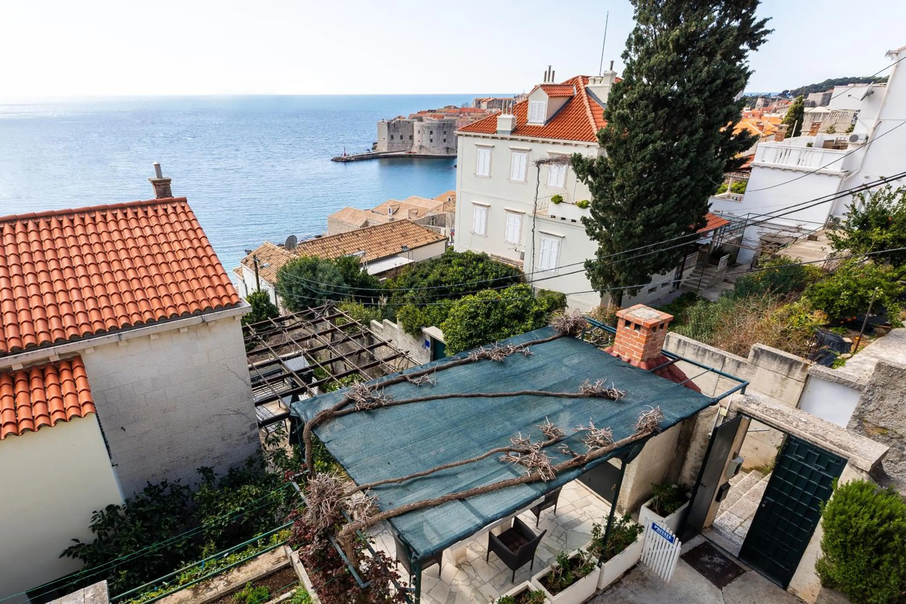 Sea view in Apartment Flora