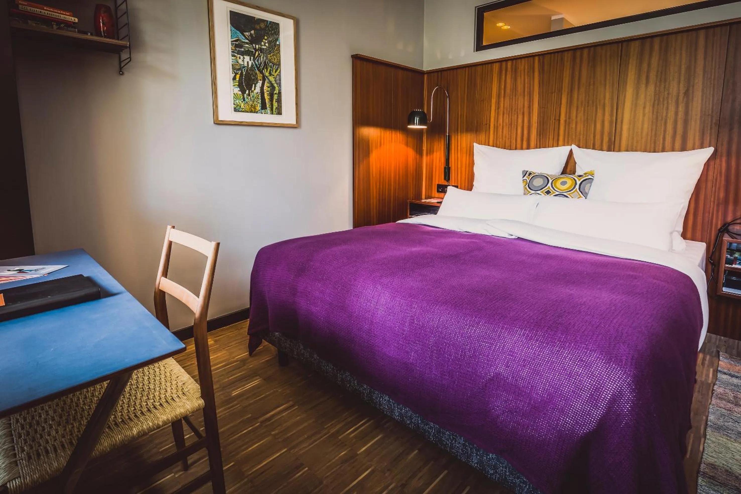 Bed in Henri Hotel Düsseldorf Downtown