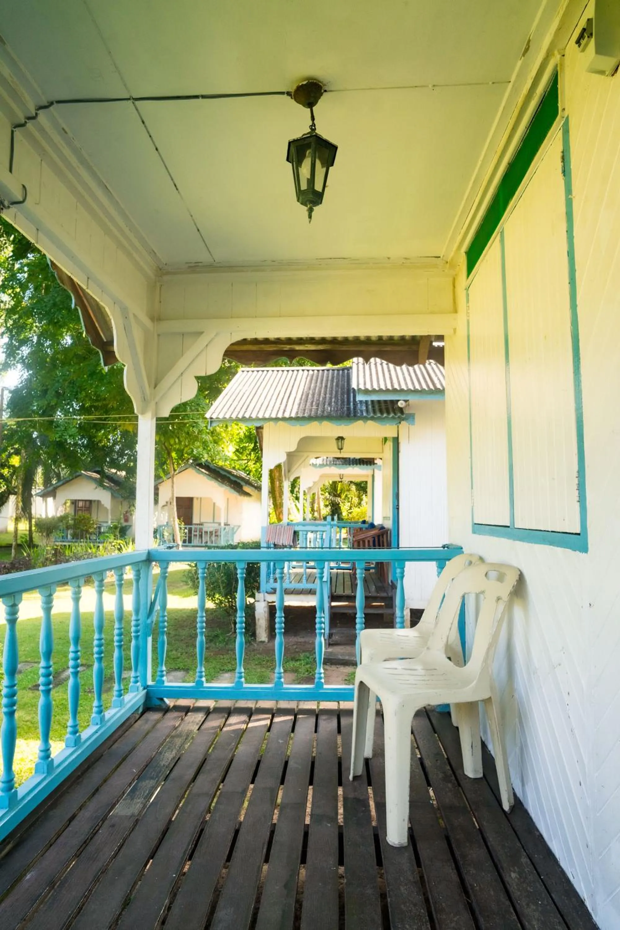 Garden view in Impian Inn