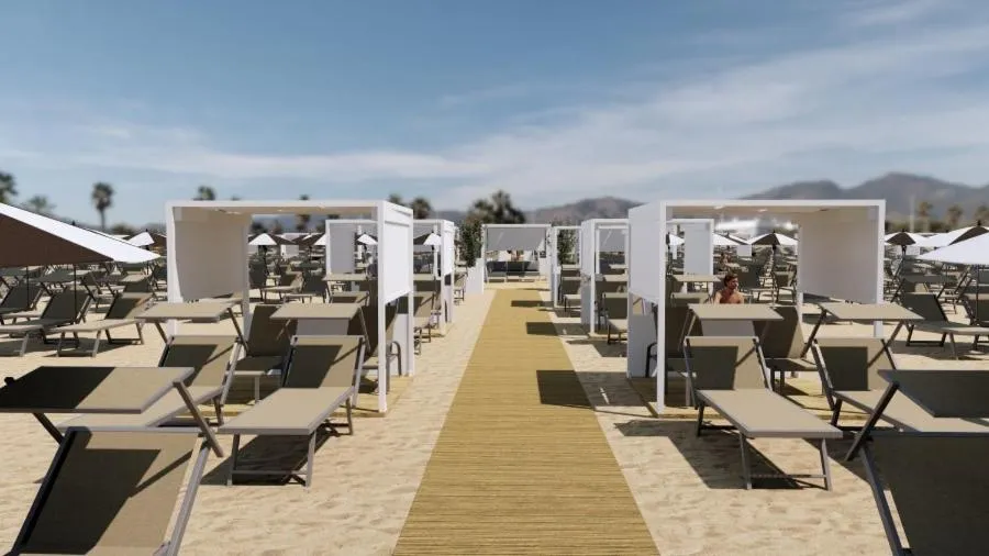 Beach in Hotel Astoria