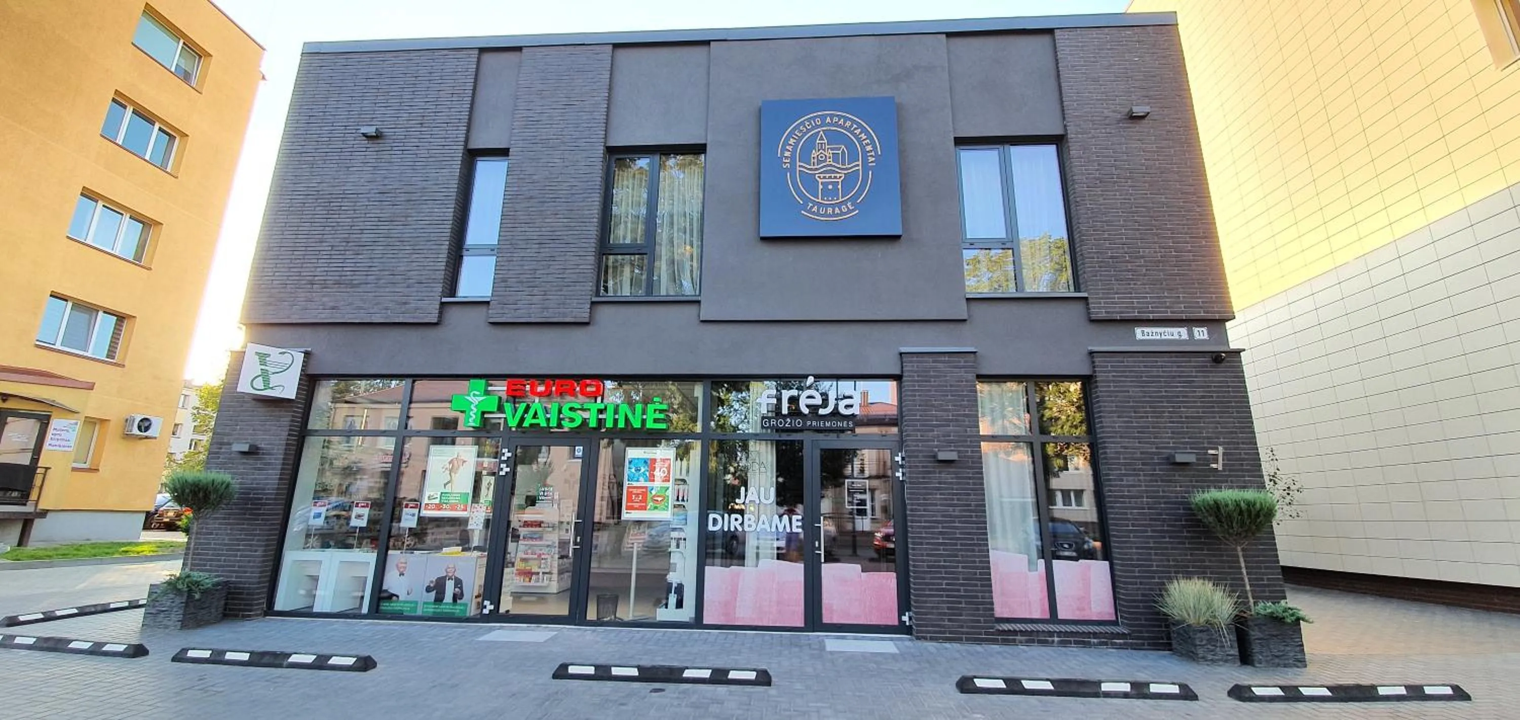 Property building in Senamiesčio apartamentai