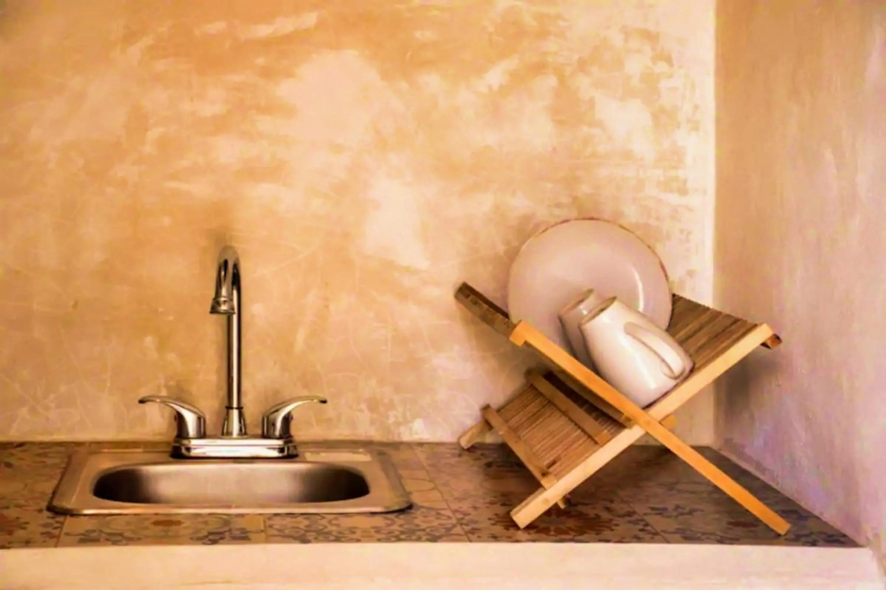 kitchen in La Casa de Mia Tulum