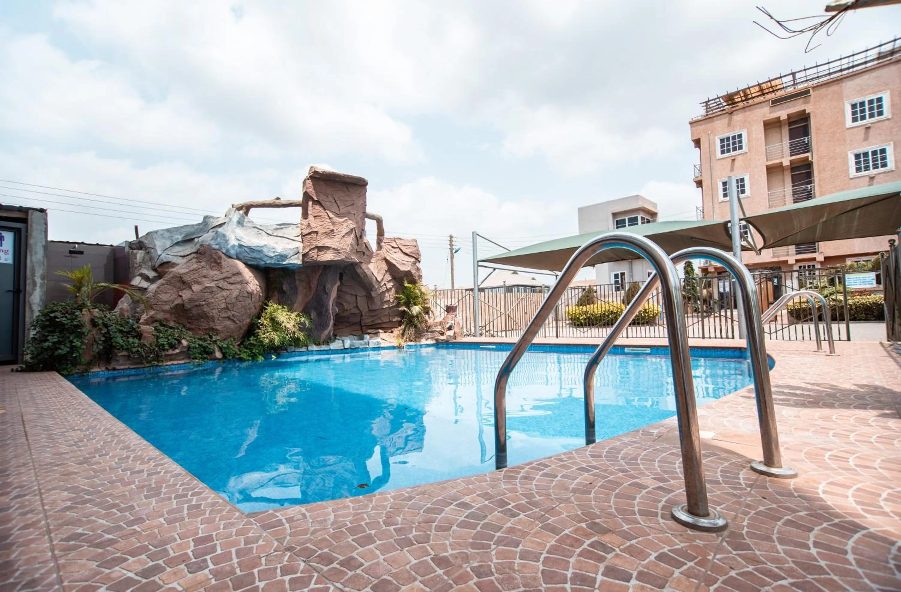 Pool view in PLUS 33 HOTEL