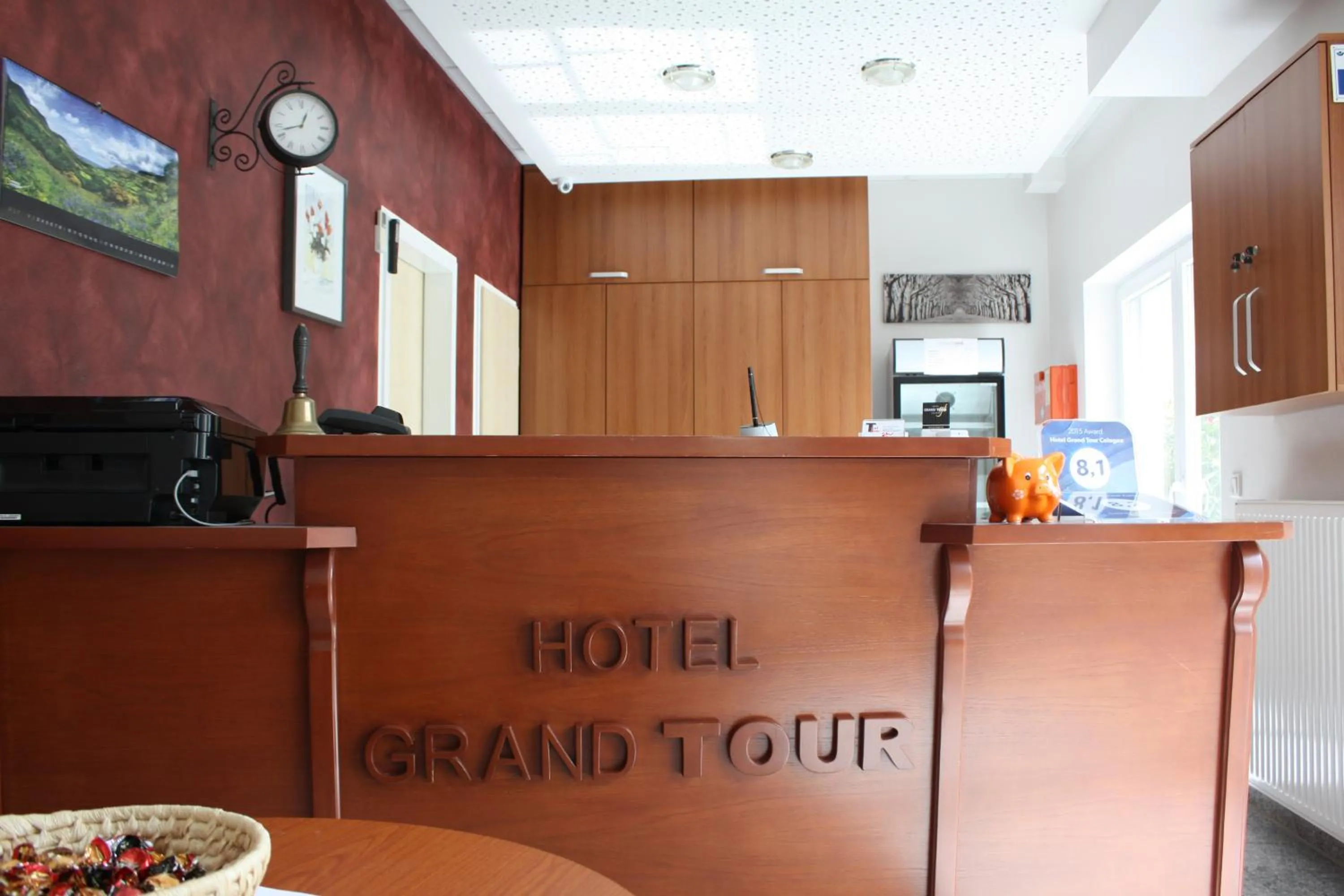 Lobby or reception in Hotel Grand Tour