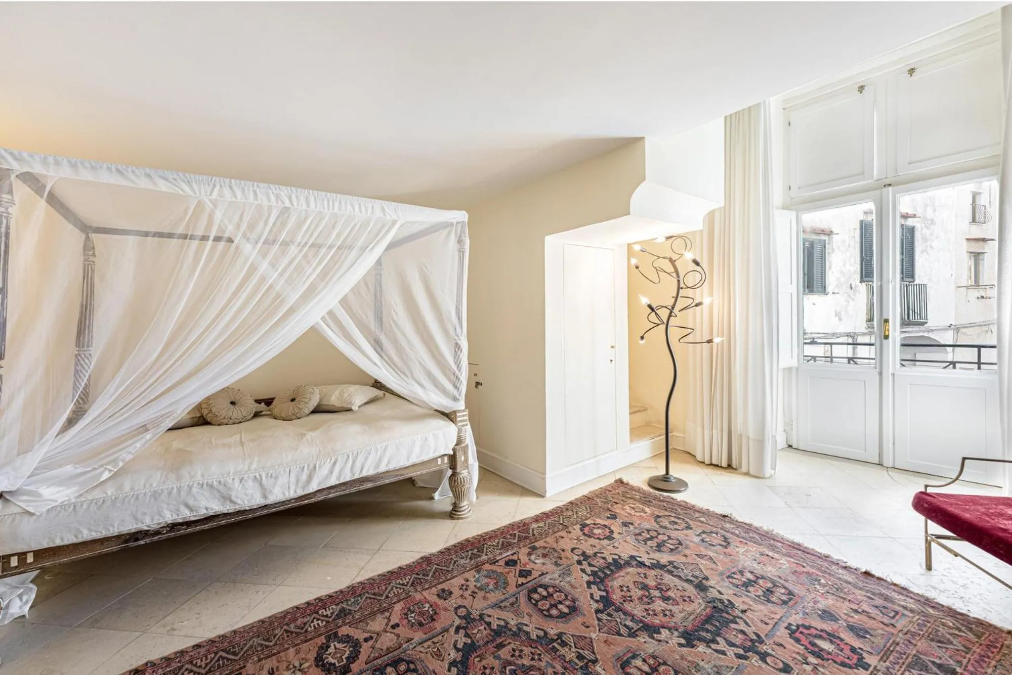 Living room, Bed in Casa Bormioli - Maison de Charme