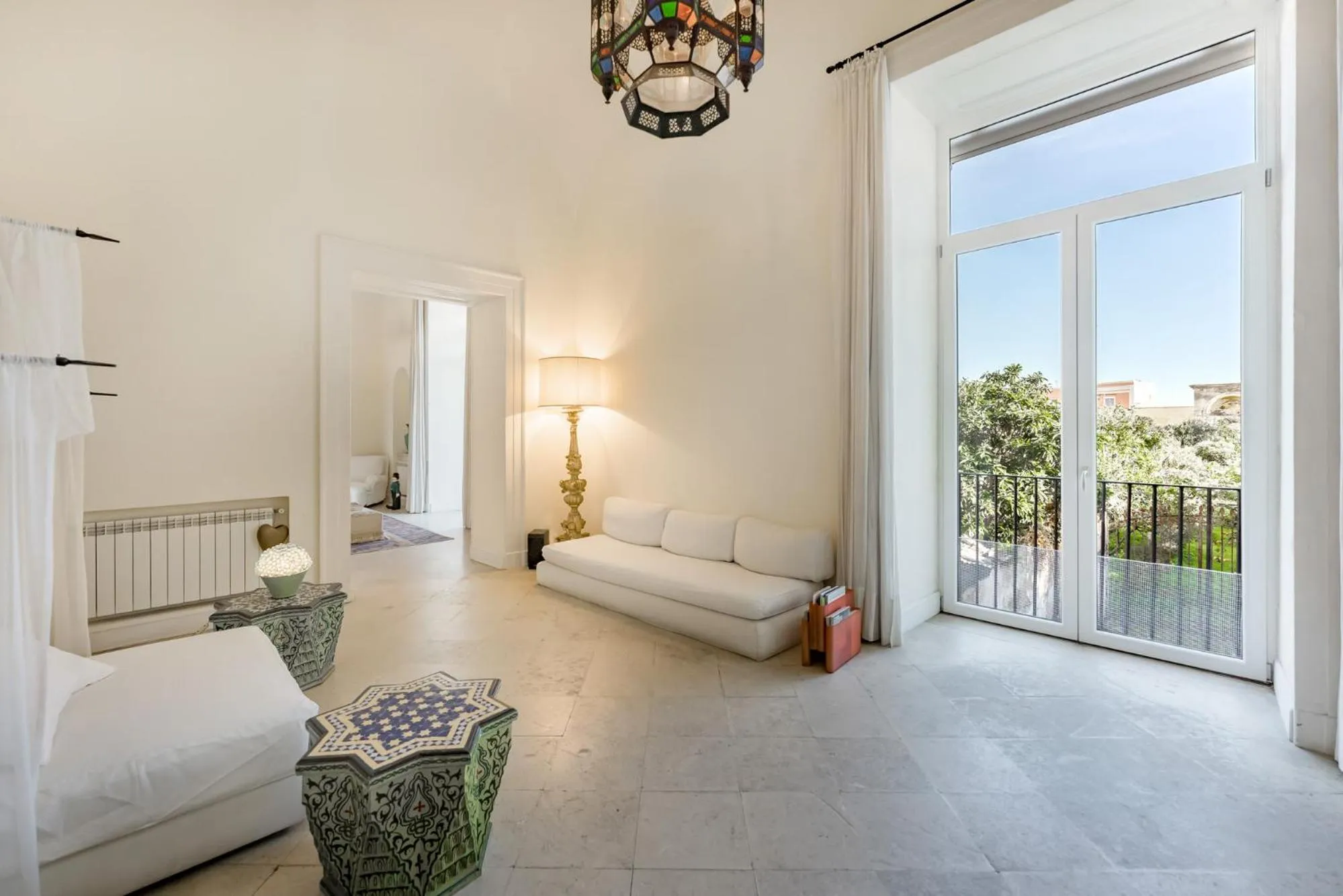 Living room, Bed in Casa Bormioli - Maison de Charme