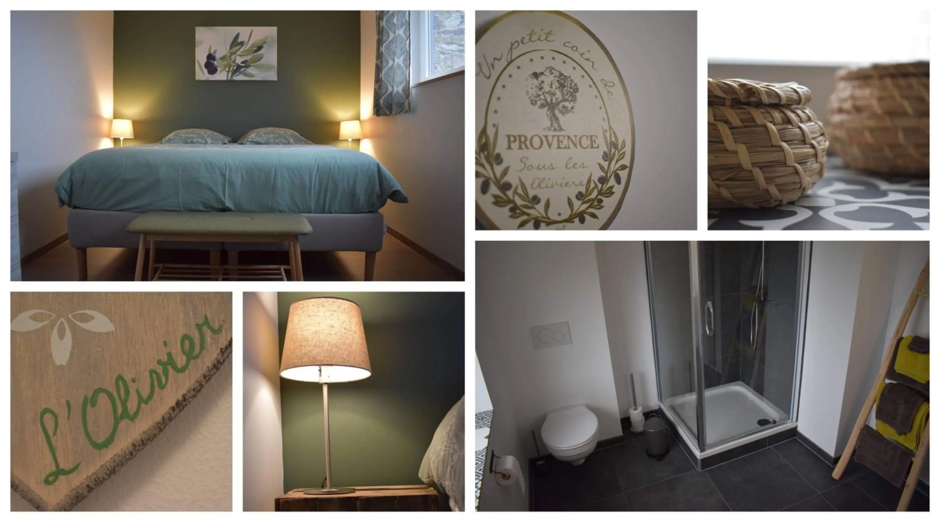 Bed in Au Mas de Mont