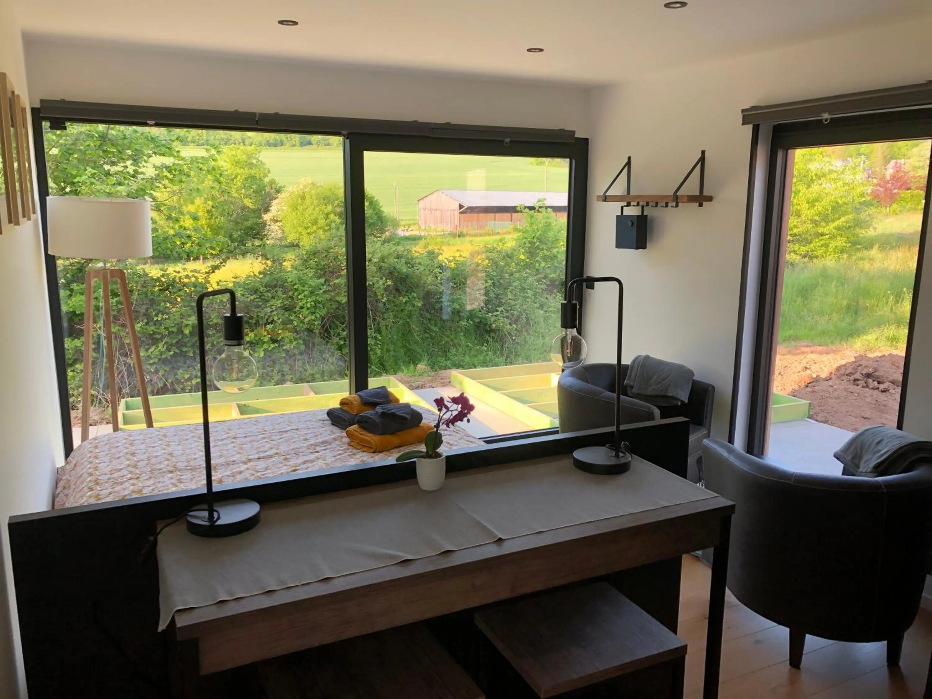 Living room in Au Mas de Mont