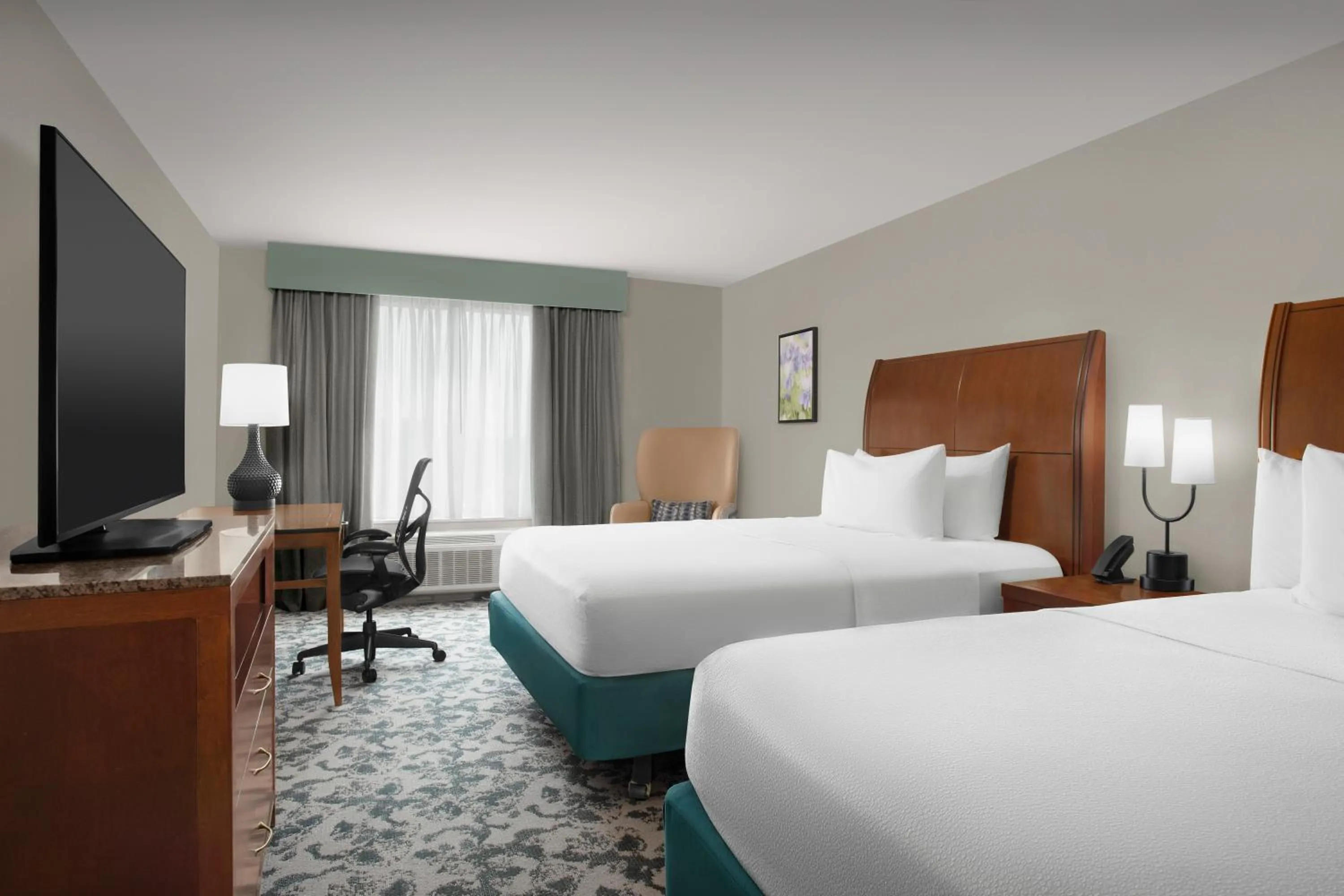 Bedroom, Bed in Hilton Garden Inn Hoffman Estates