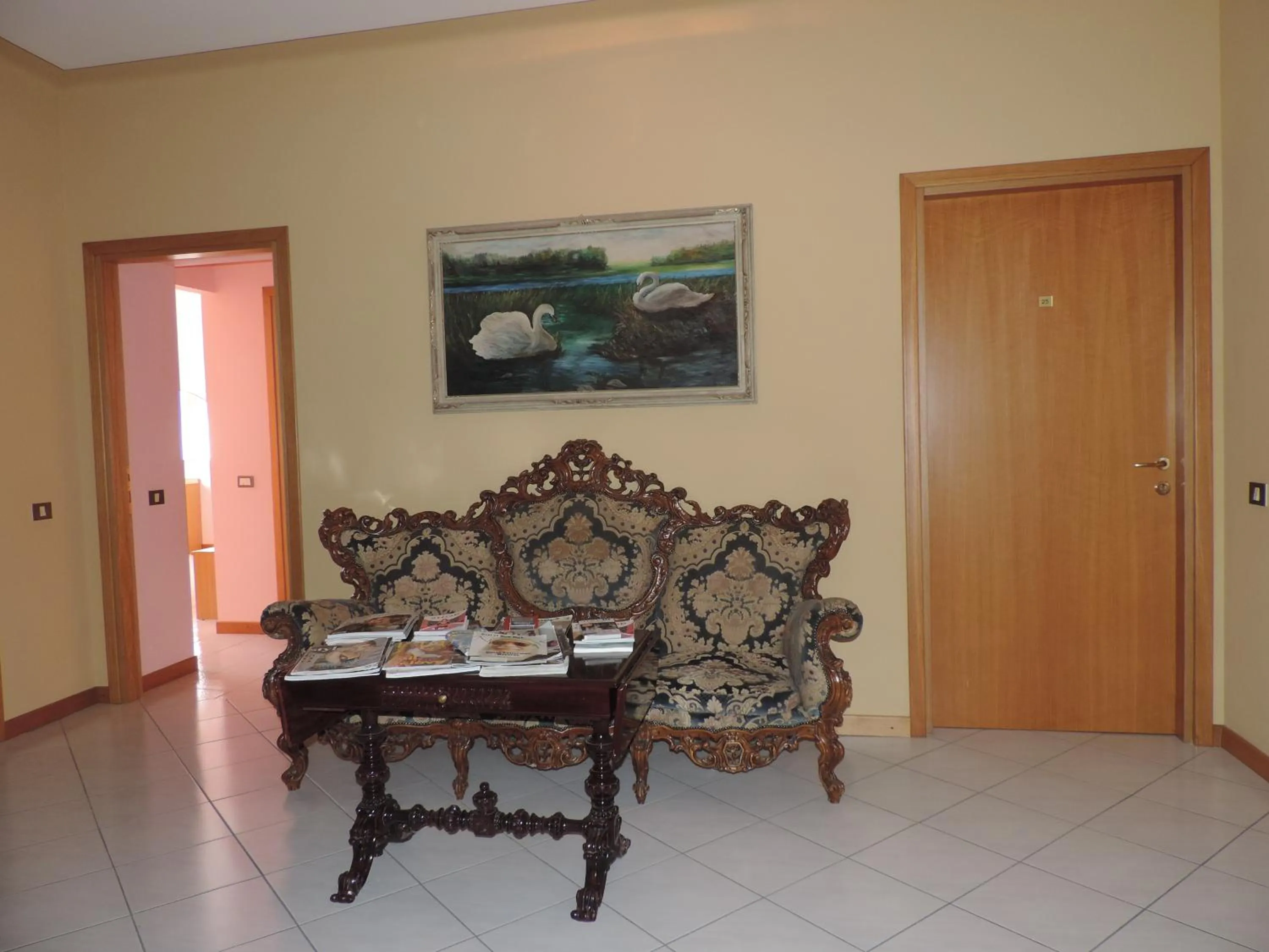 Living room in Hotel Vapore