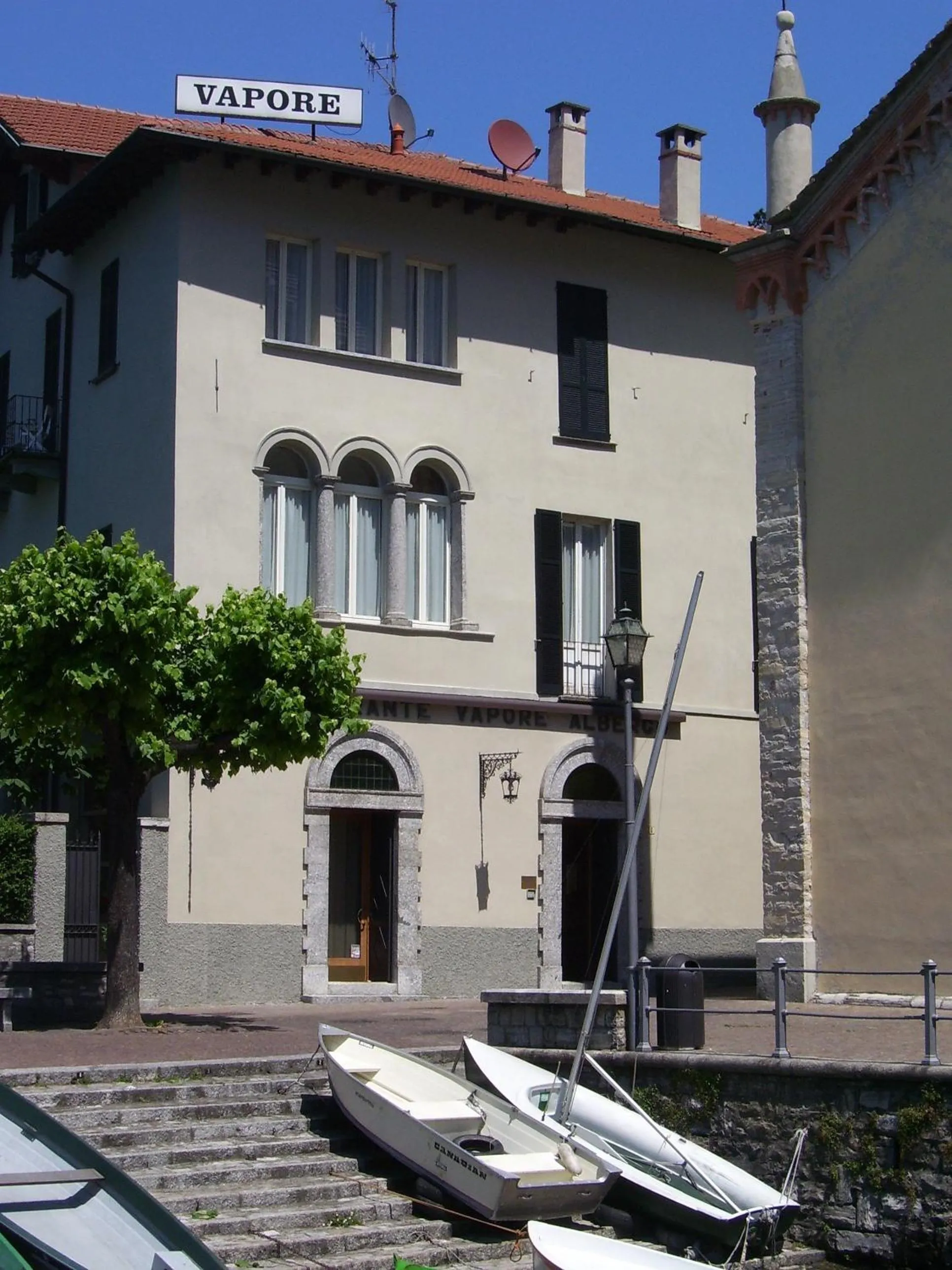 Facade/entrance in Hotel Vapore