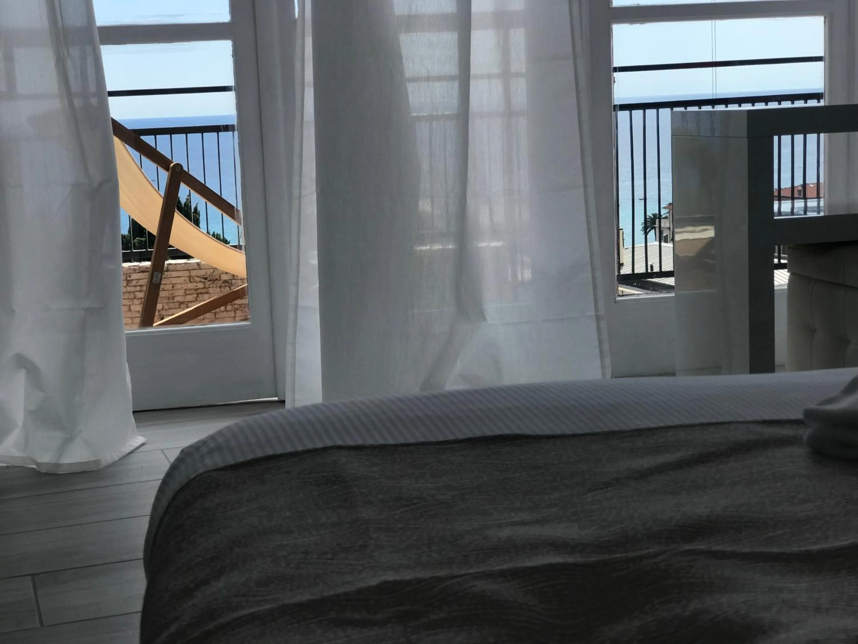 Sea view, Bed in Home Gioia