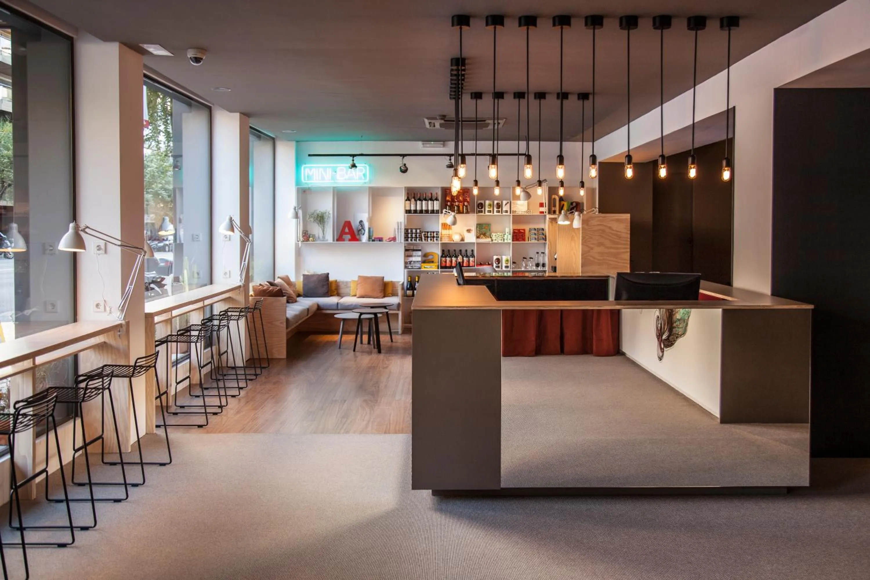 Lobby or reception in Mercure Barcelona Condor