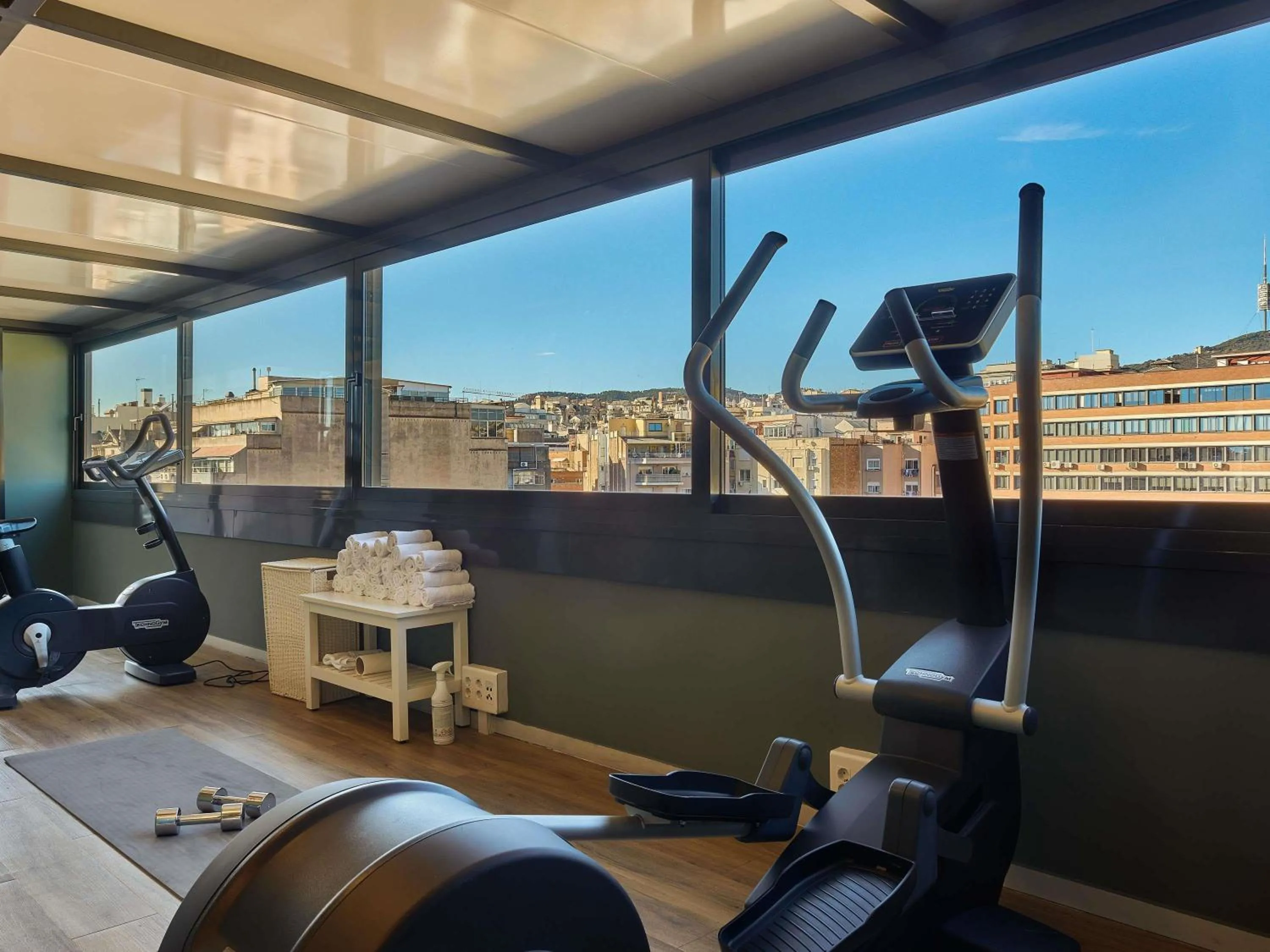 Fitness centre/facilities in Mercure Barcelona Condor