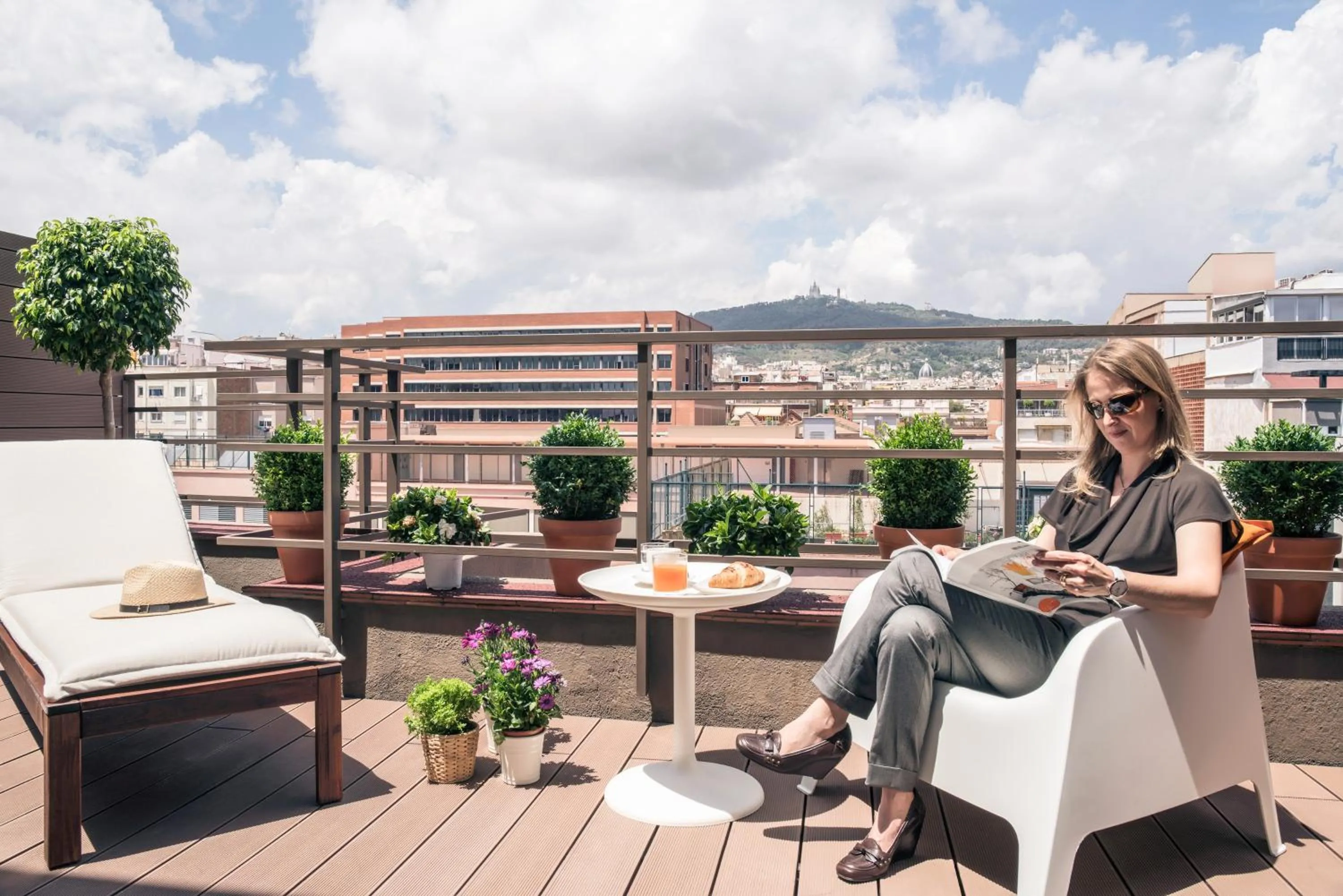 Balcony/Terrace in Mercure Barcelona Condor