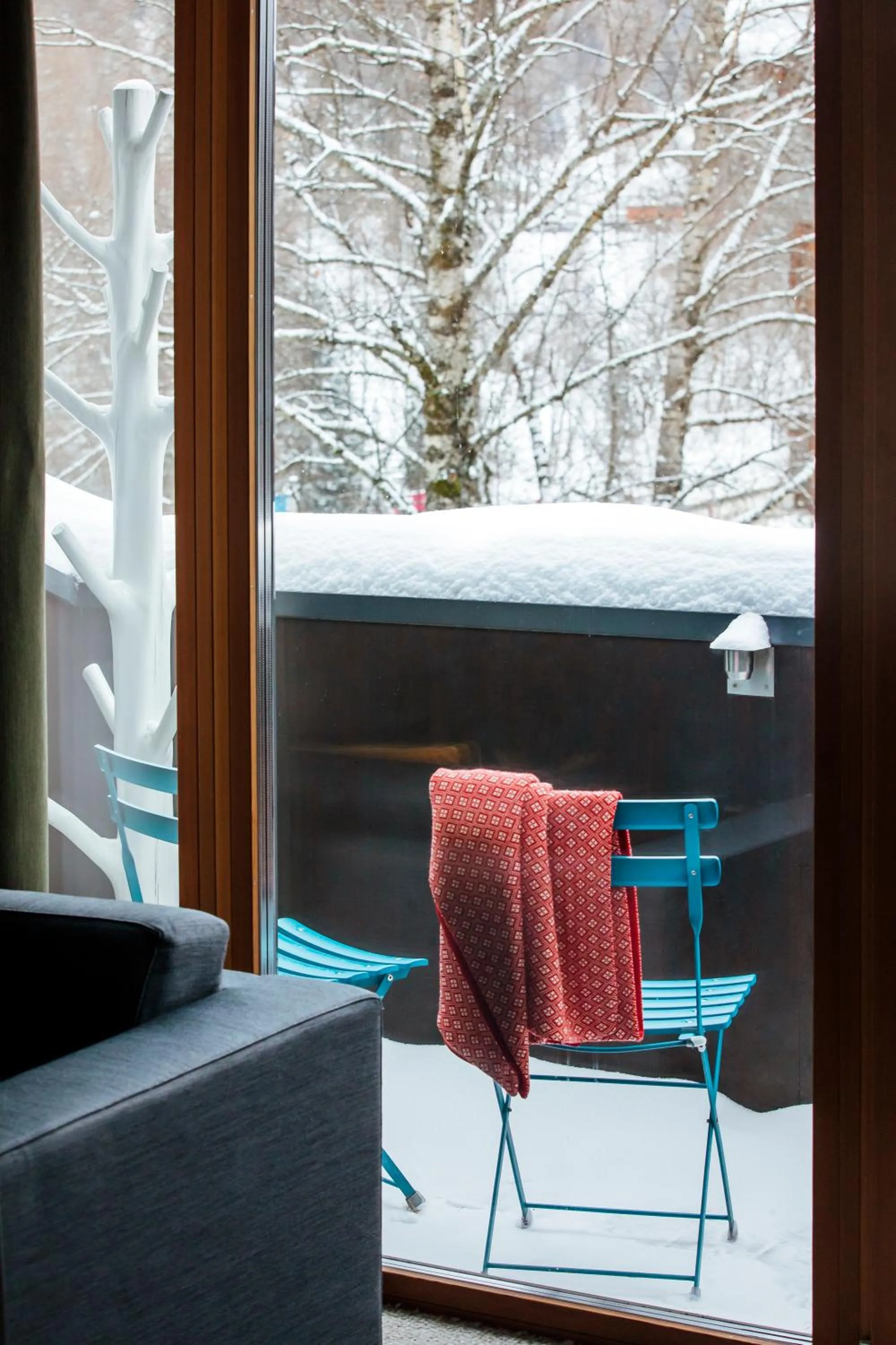 Winter in Valluga Hotel