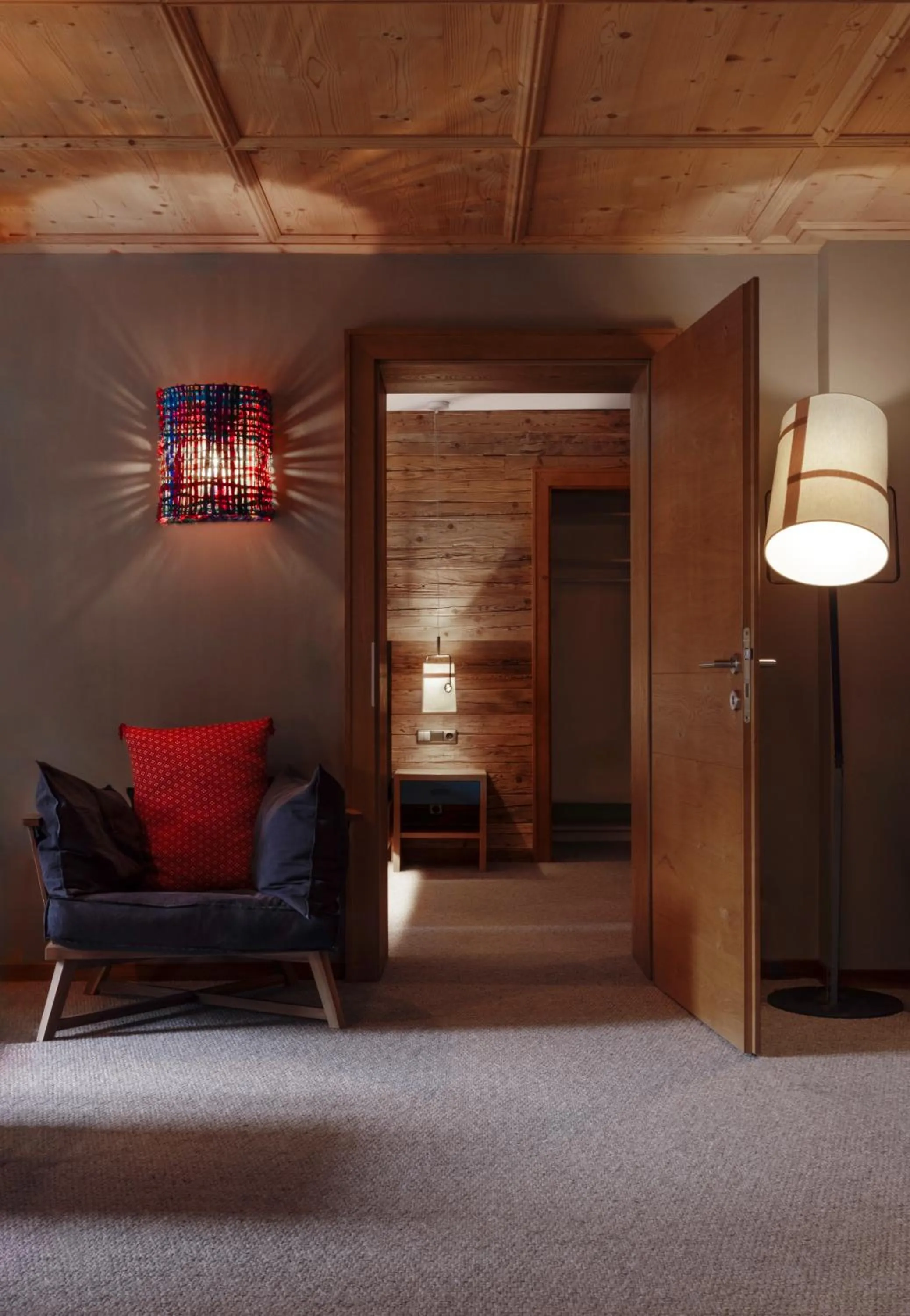 Living room in Valluga Hotel