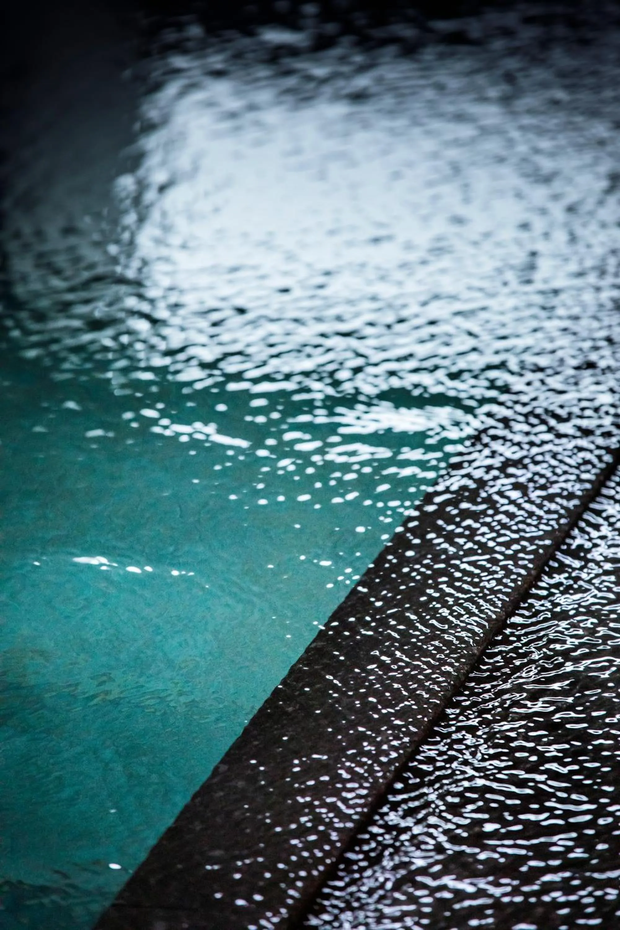 Pool view in Valluga Hotel