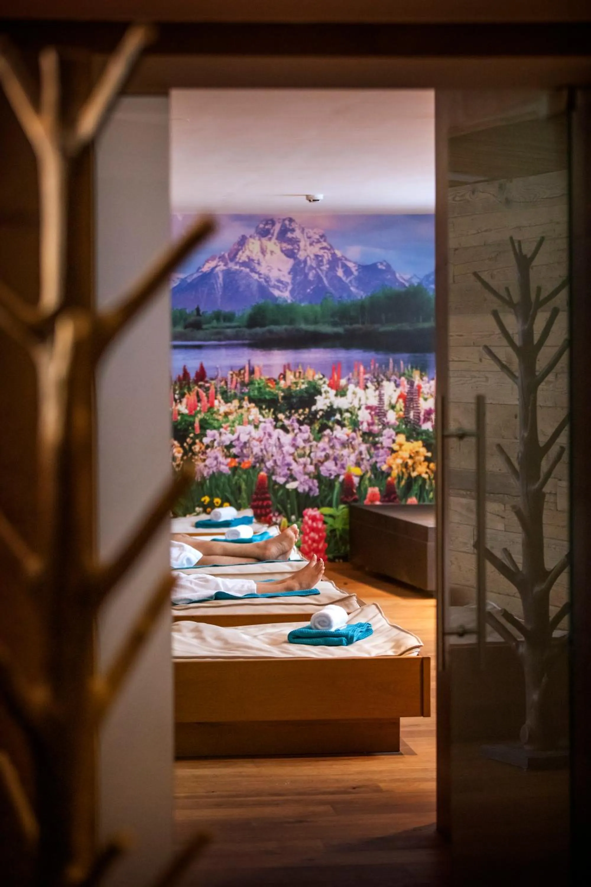 Spa and wellness centre/facilities in Valluga Hotel