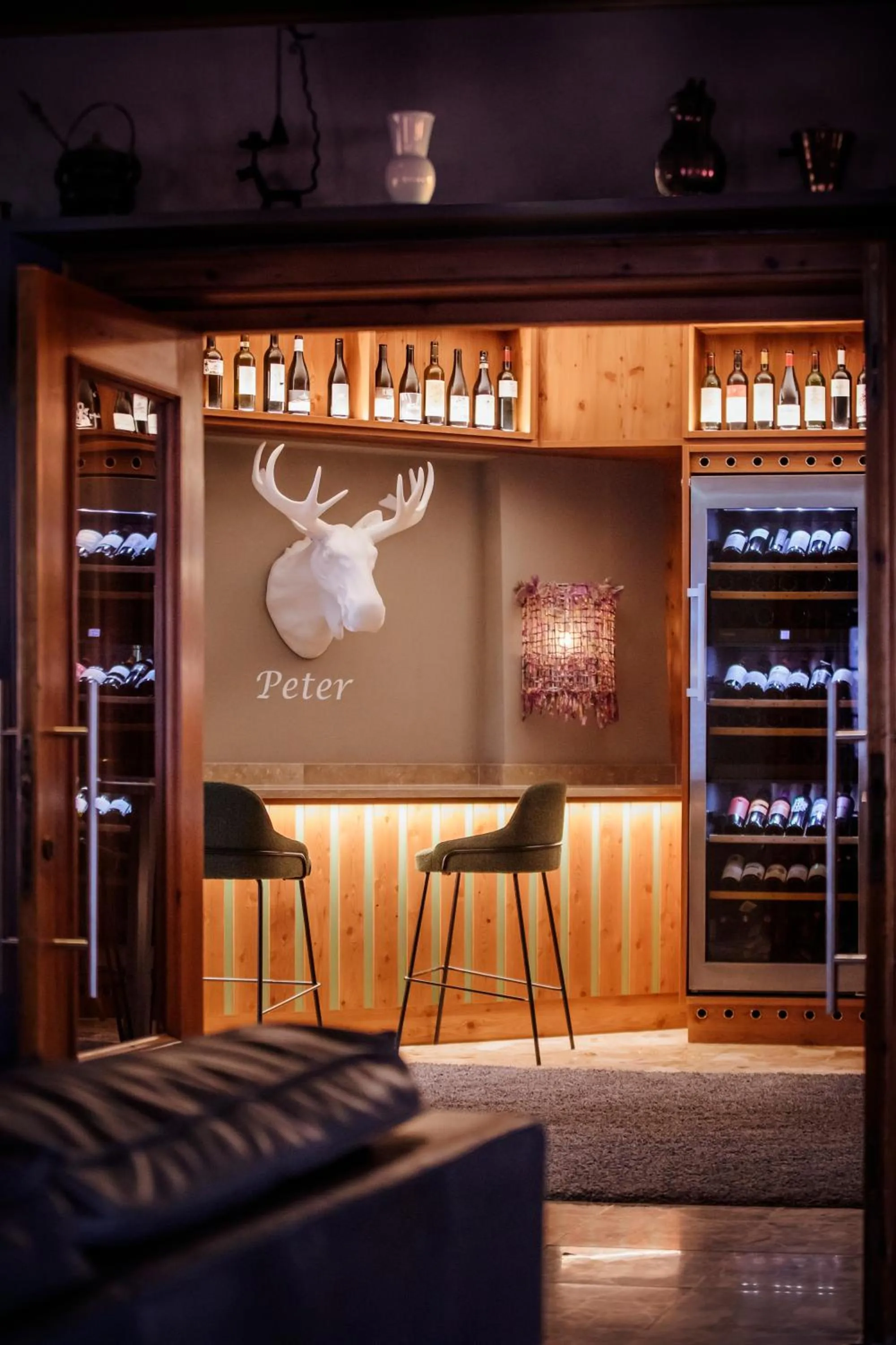 Lounge or bar in Valluga Hotel