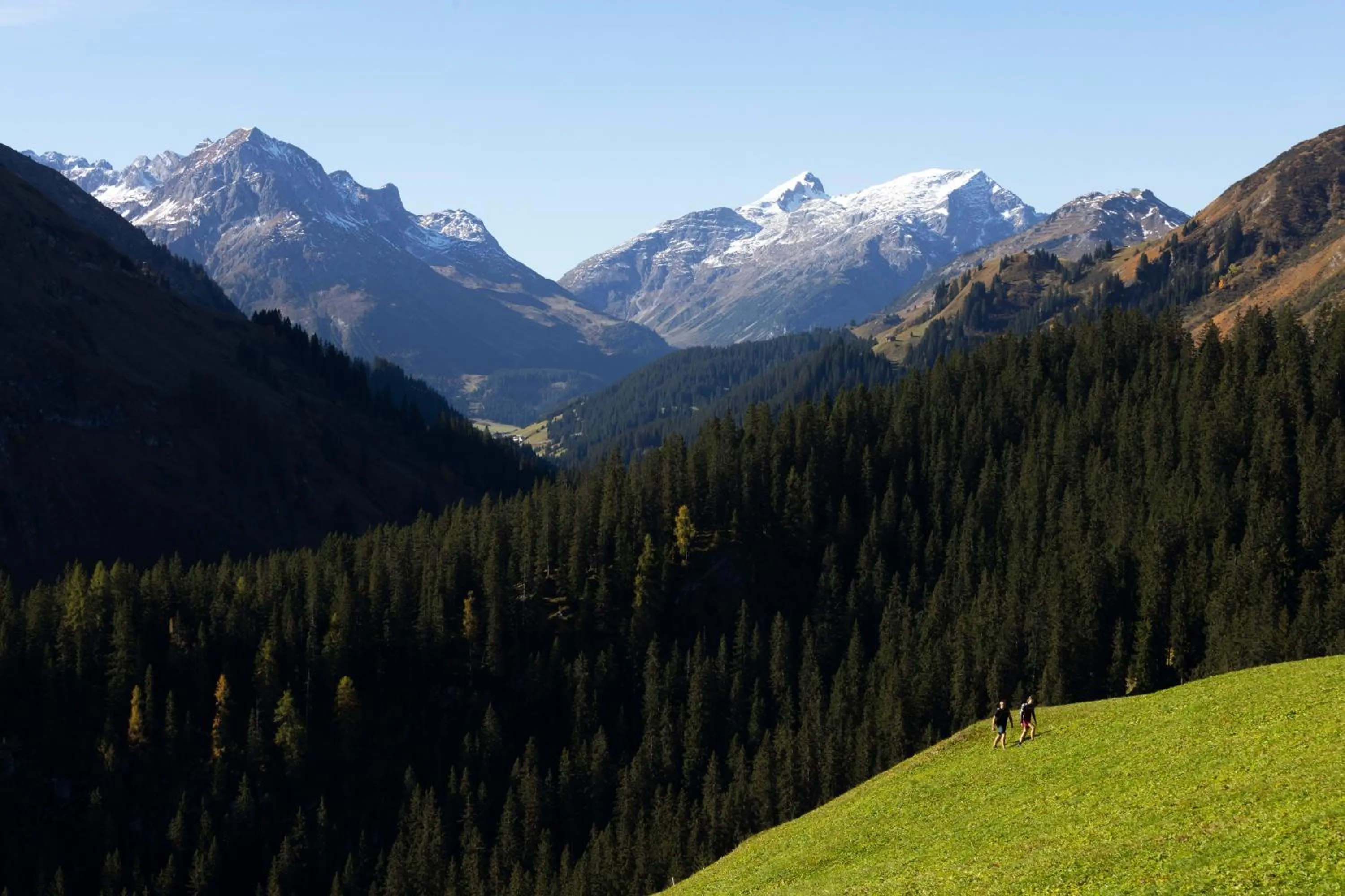 Natural landscape in Valluga Hotel