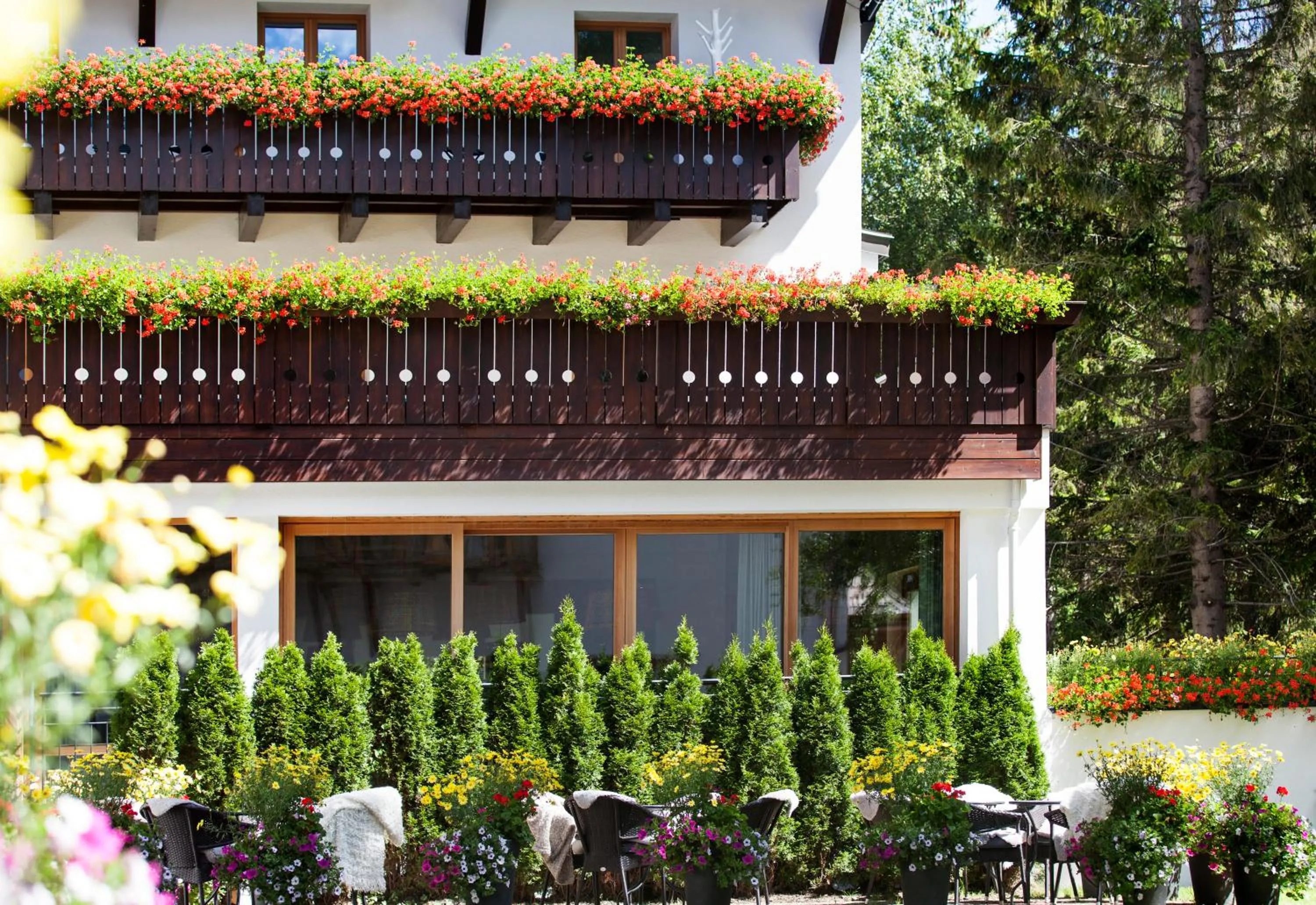 Property building in Valluga Hotel