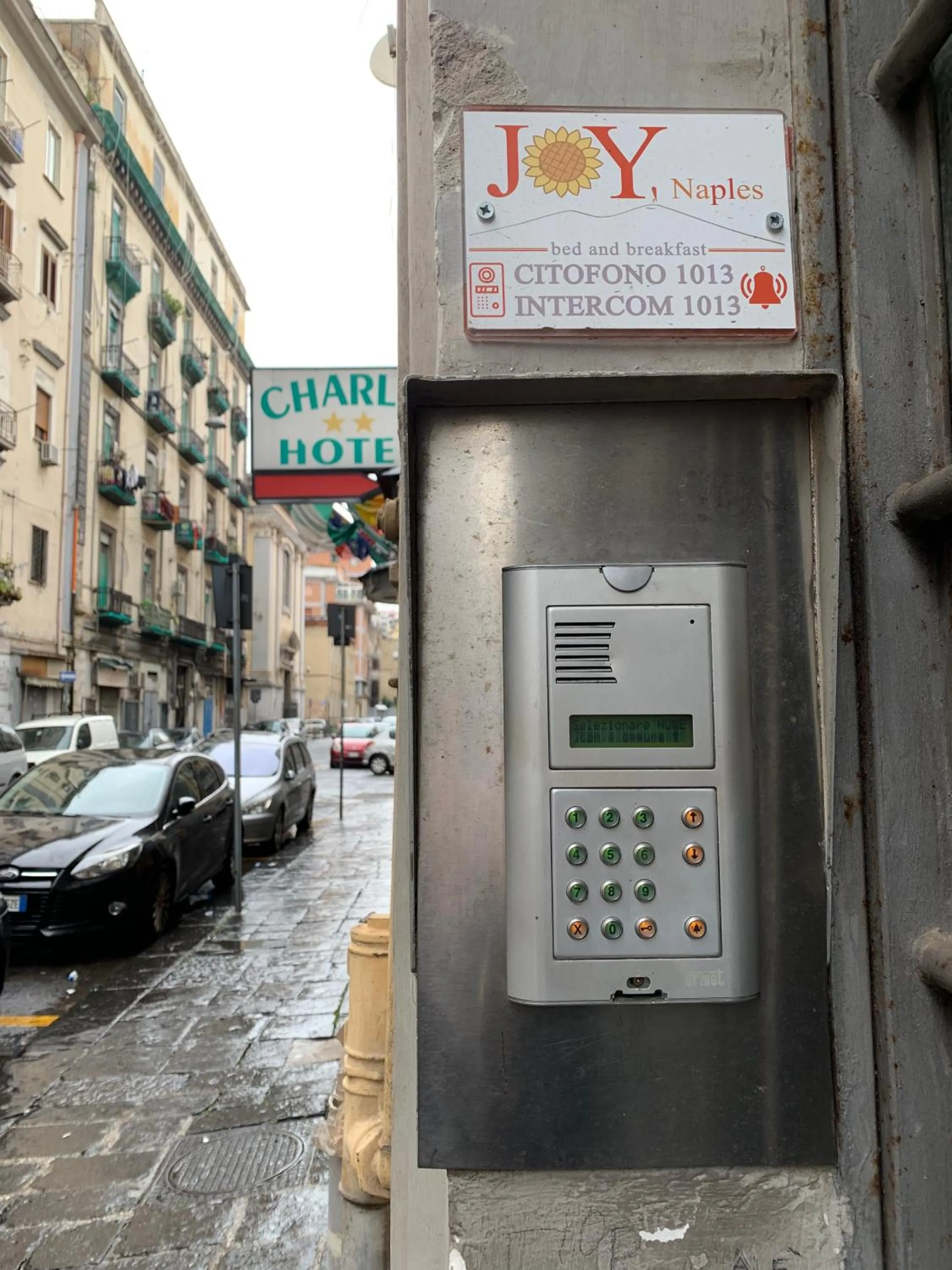 Facade/entrance in Joy Naples