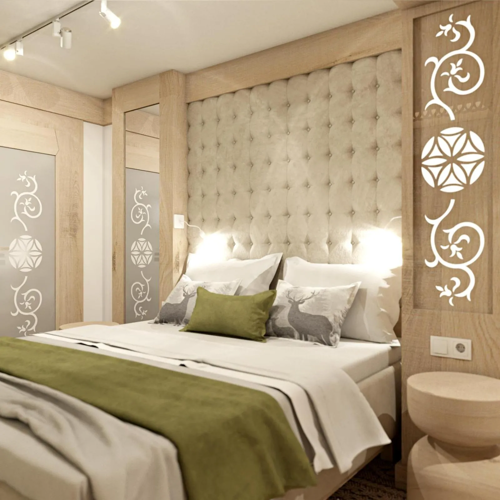Bed in Paryżanka Basen Spa