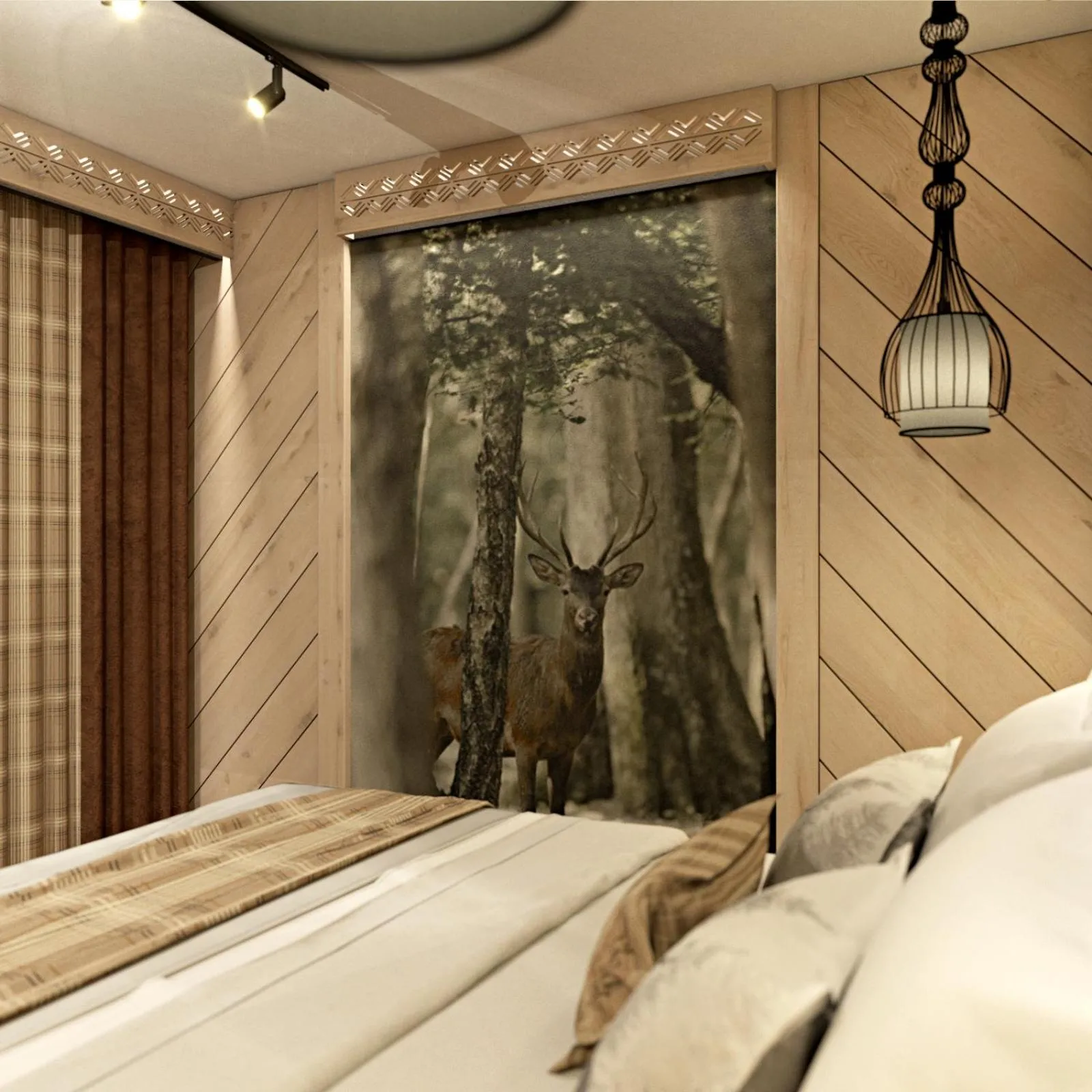 Bed in Paryżanka Basen Spa