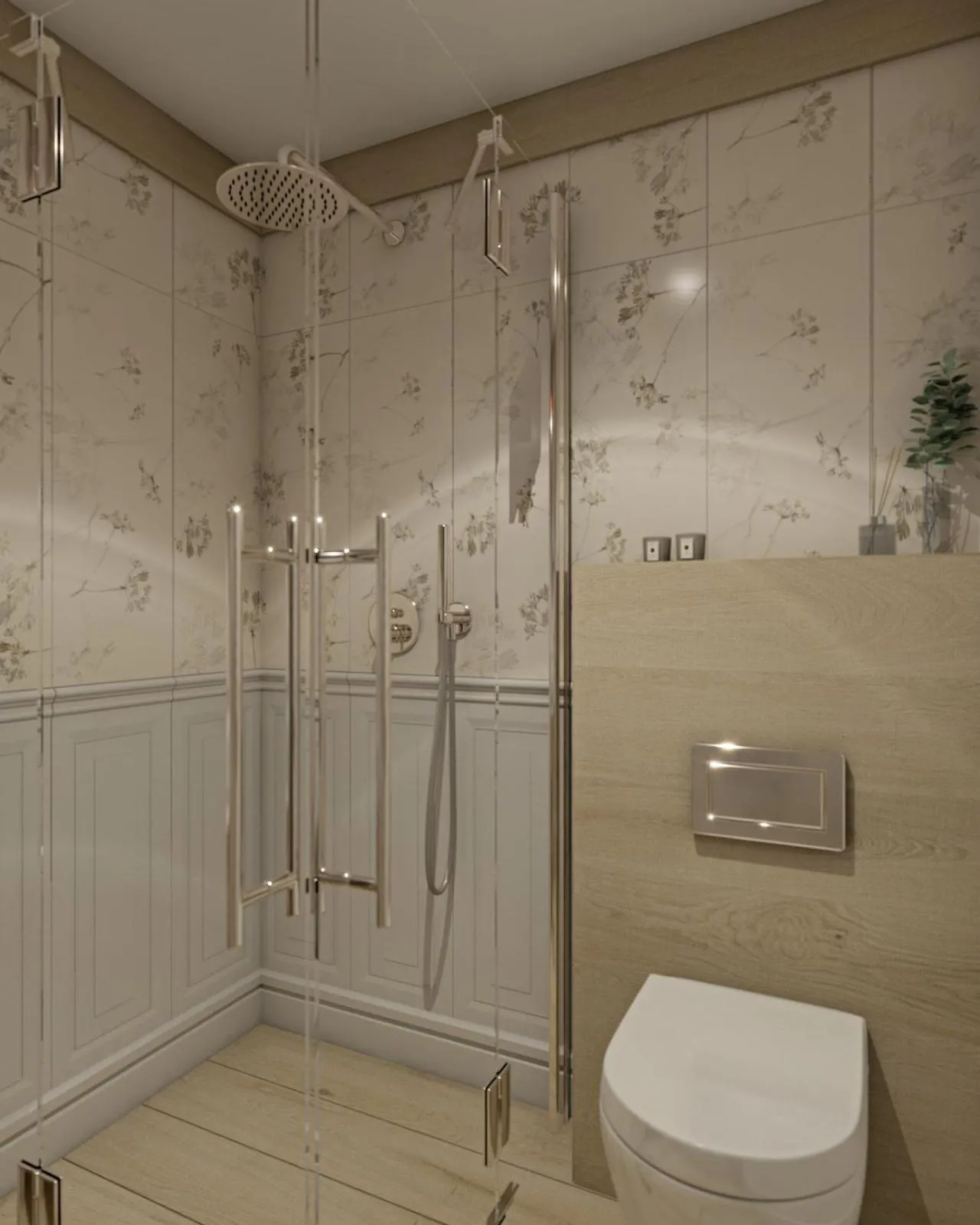 Shower in Paryżanka Basen Spa