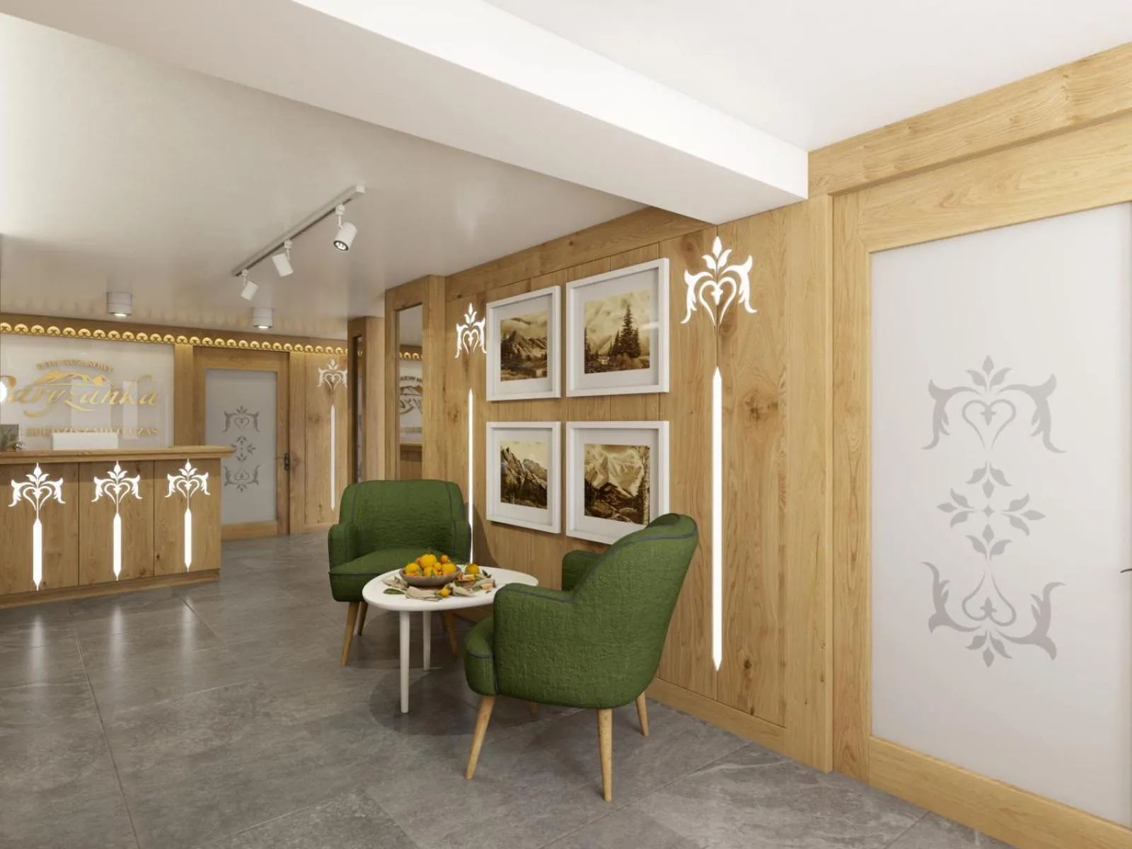 Lobby or reception in Paryżanka Basen Spa