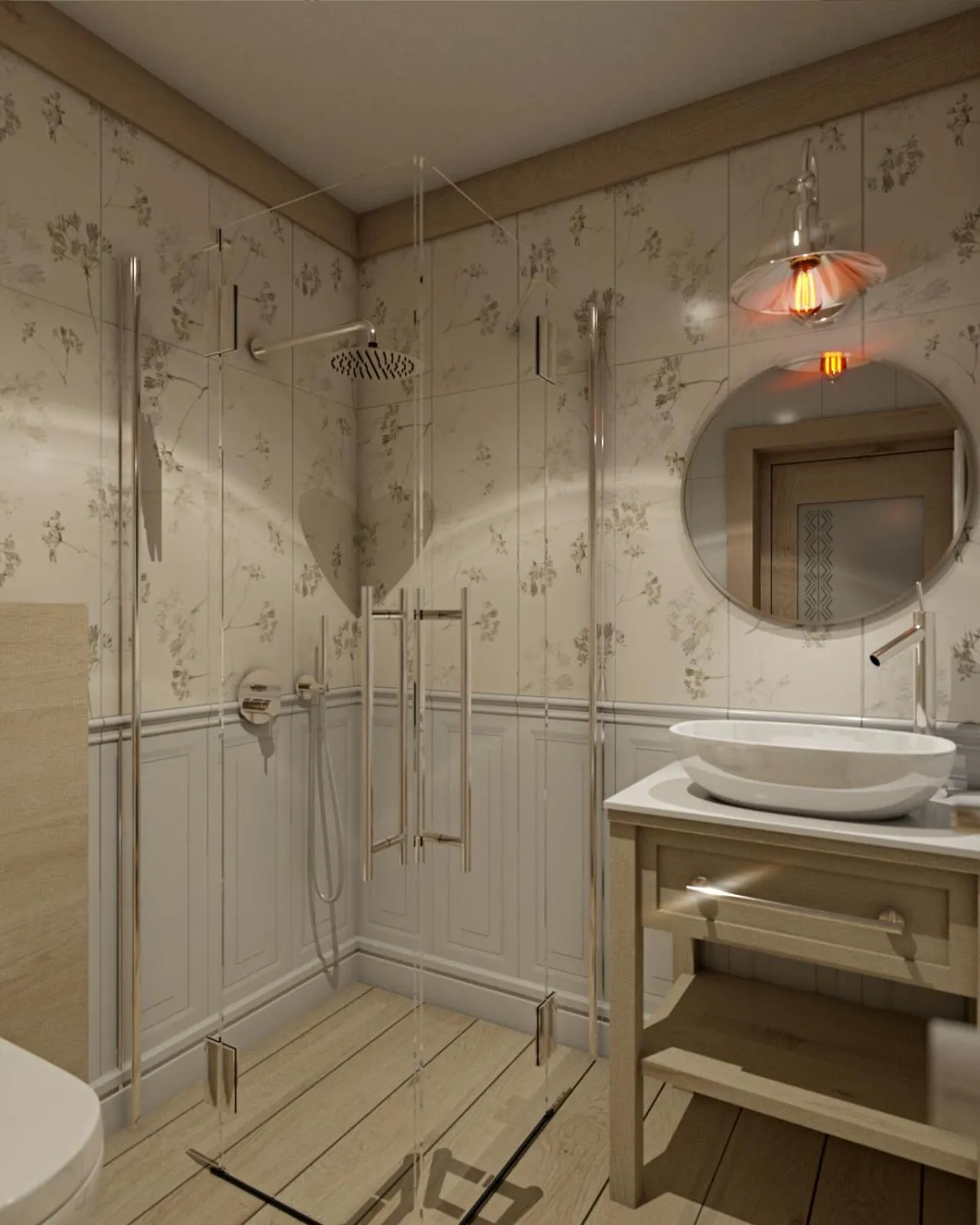 Shower in Paryżanka Basen Spa