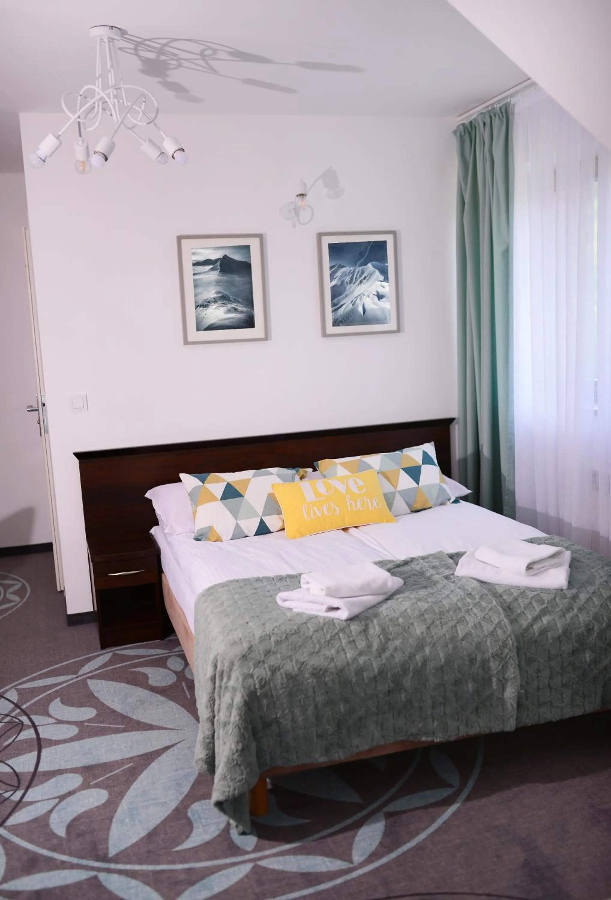 Bed in Paryżanka Basen Spa