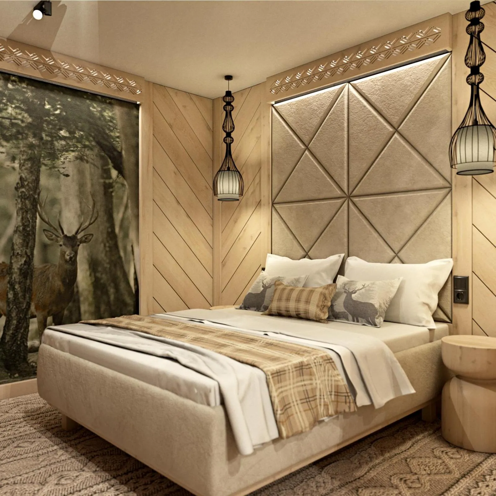 Bed in Paryżanka Basen Spa