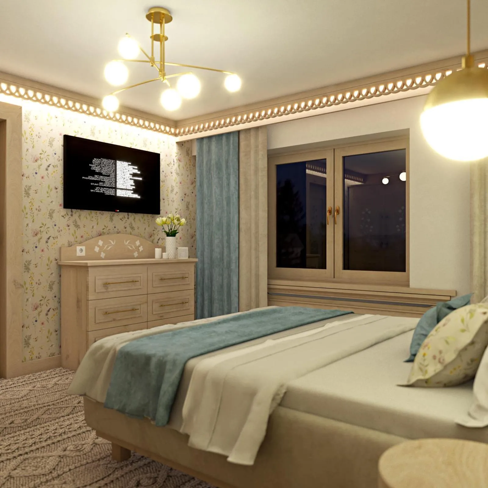 Bed in Paryżanka Basen Spa