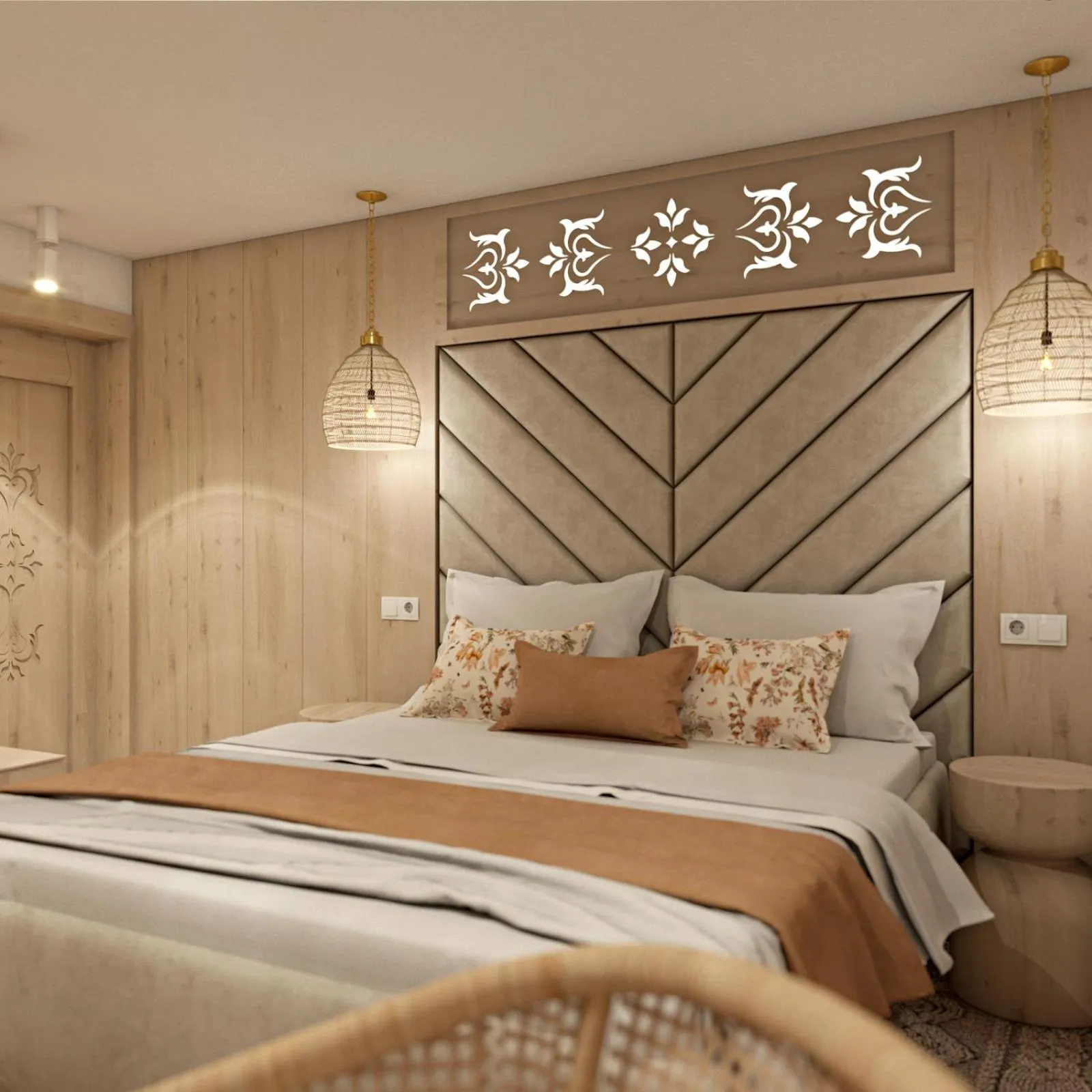 Bed in Paryżanka Basen Spa