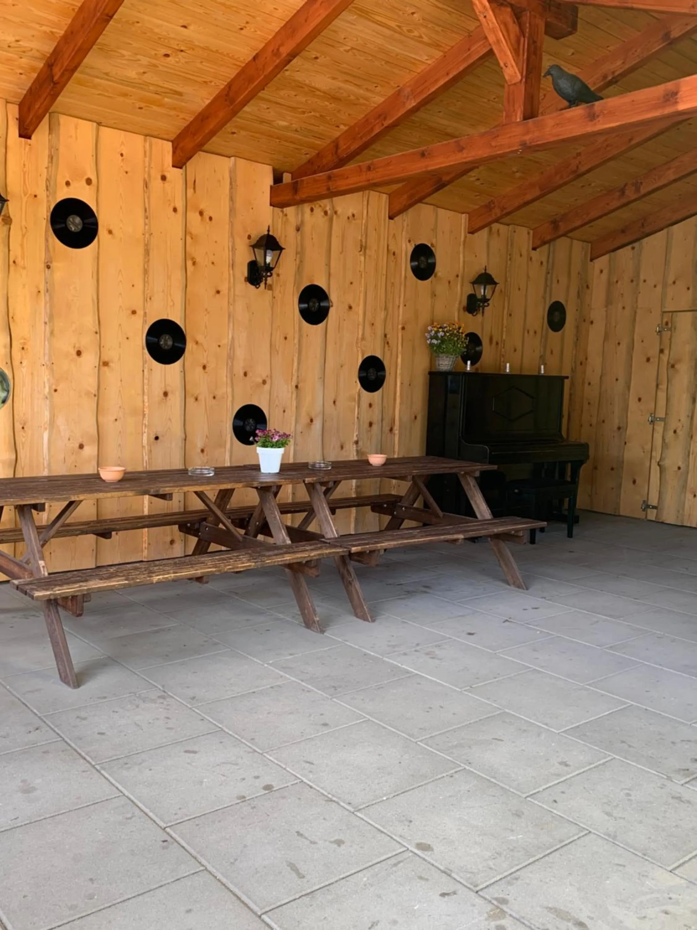 Seating area in Penzion Pod pecí
